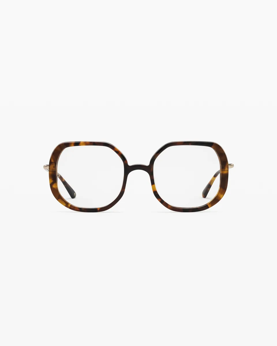 jimmy-fairly-la-posy-s-lunettes-de-vue-carr-es-caille-fonc-e-ac-tate-durable-vis image 1