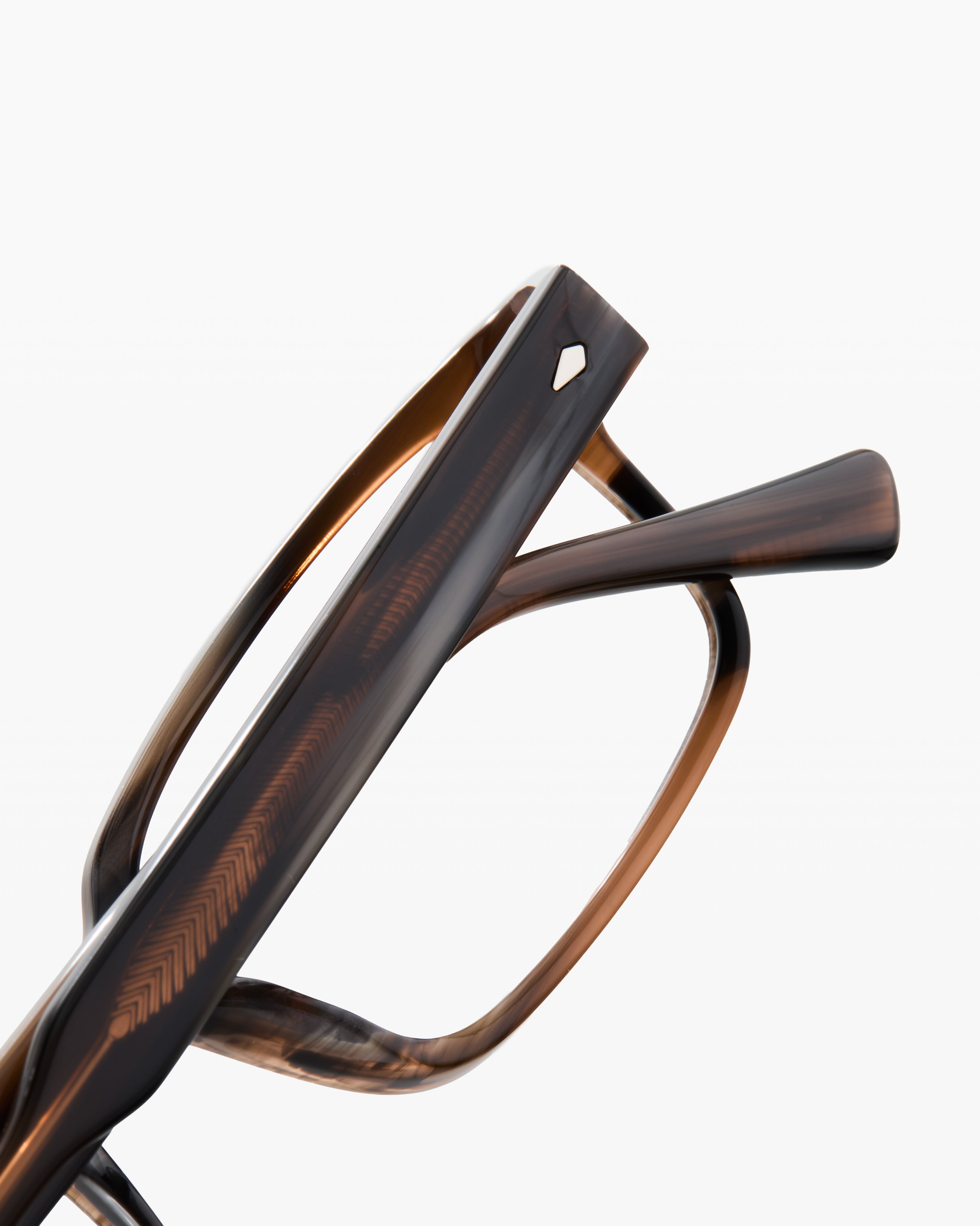 jimmy-fairly-la-alan-lunettes-de-vue-rectangulaires-marron-homme-l-visage-large image 4