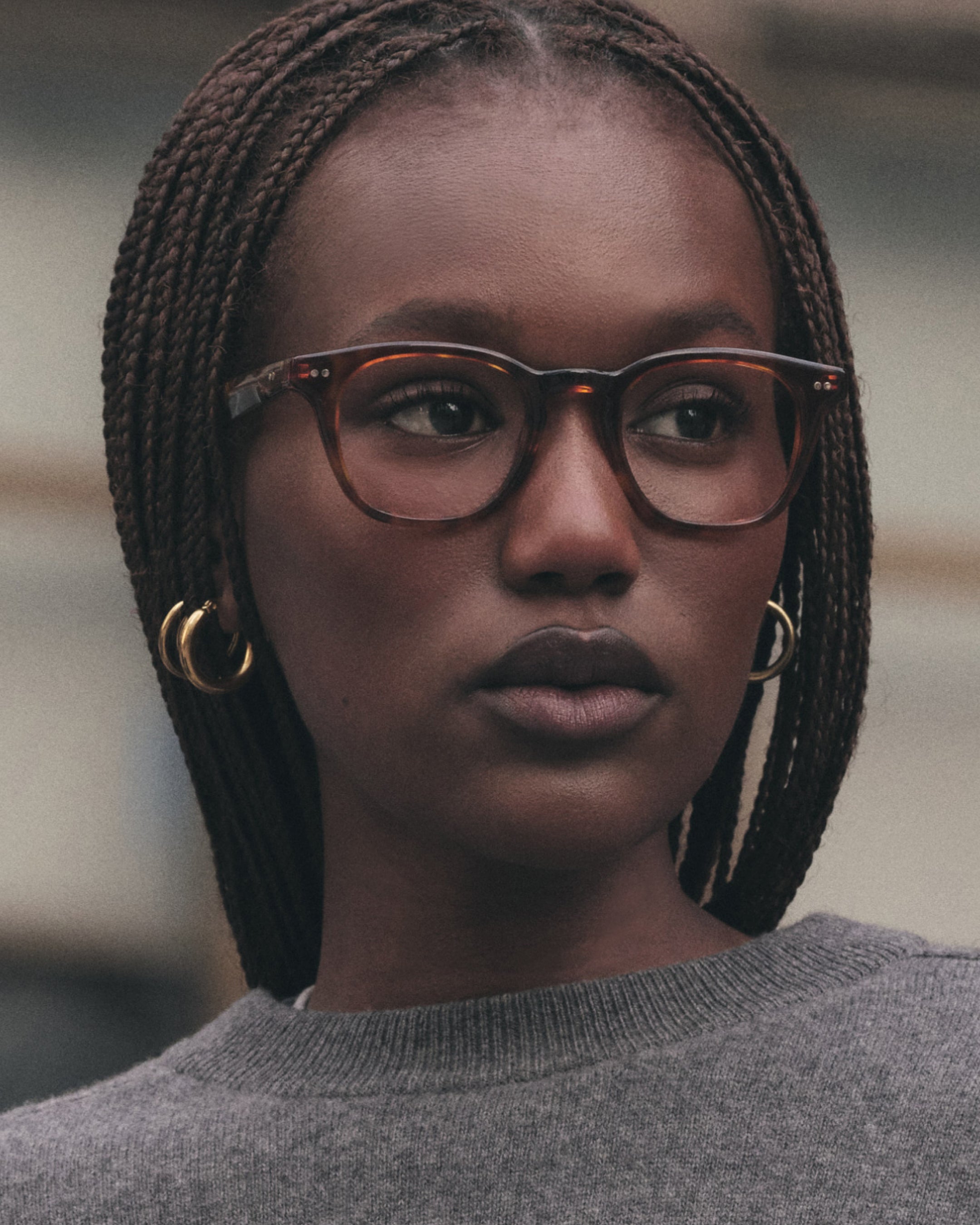 jimmy-fairly-la-navy-lunettes-de-vue-femme-carr-es-en-ac-tate-caille-fonc-verres image 5