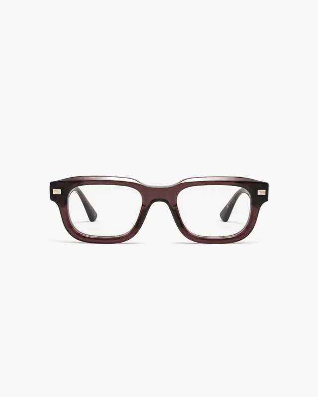 jimmy-fairly-la-benny-lunettes-de-vue-rectangulaires-marron-en-ac-tate-taille-m- image 1