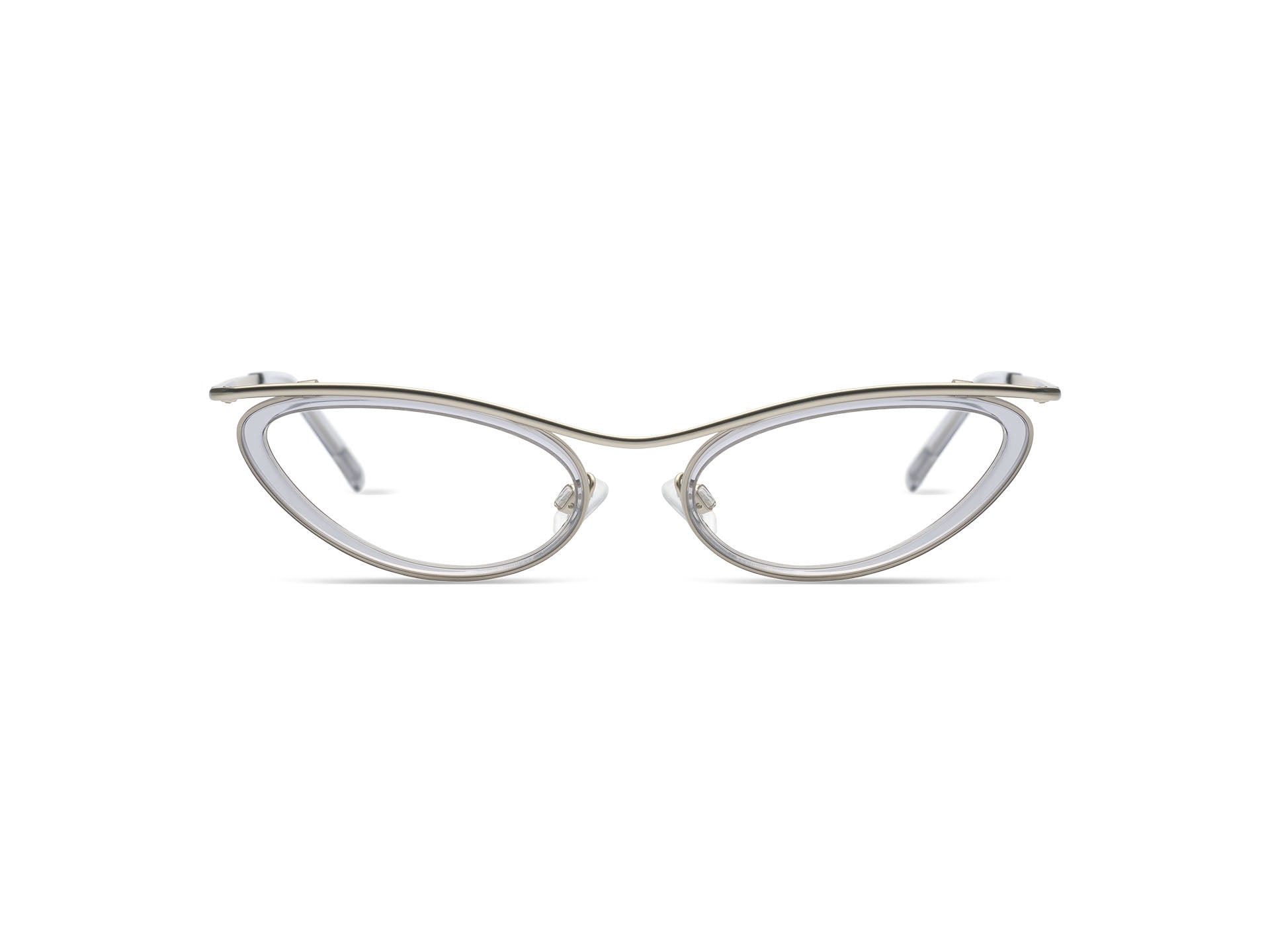 komono-lynn-lunettes-de-vue-silver-shimmer image 1