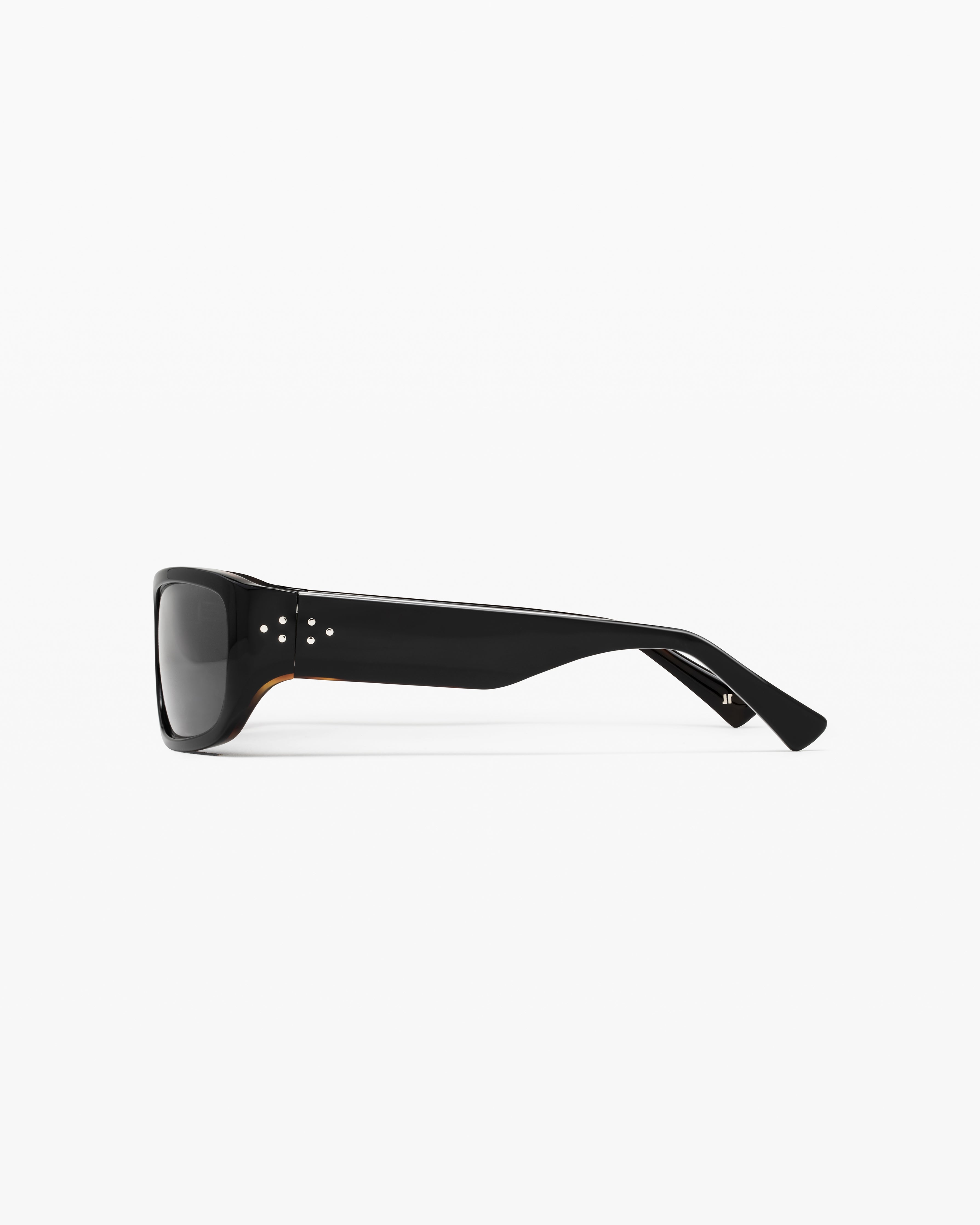jimmy-fairly-la-rive-lunettes-de-soleil-rectangulaires-noires-medium-homme image 2