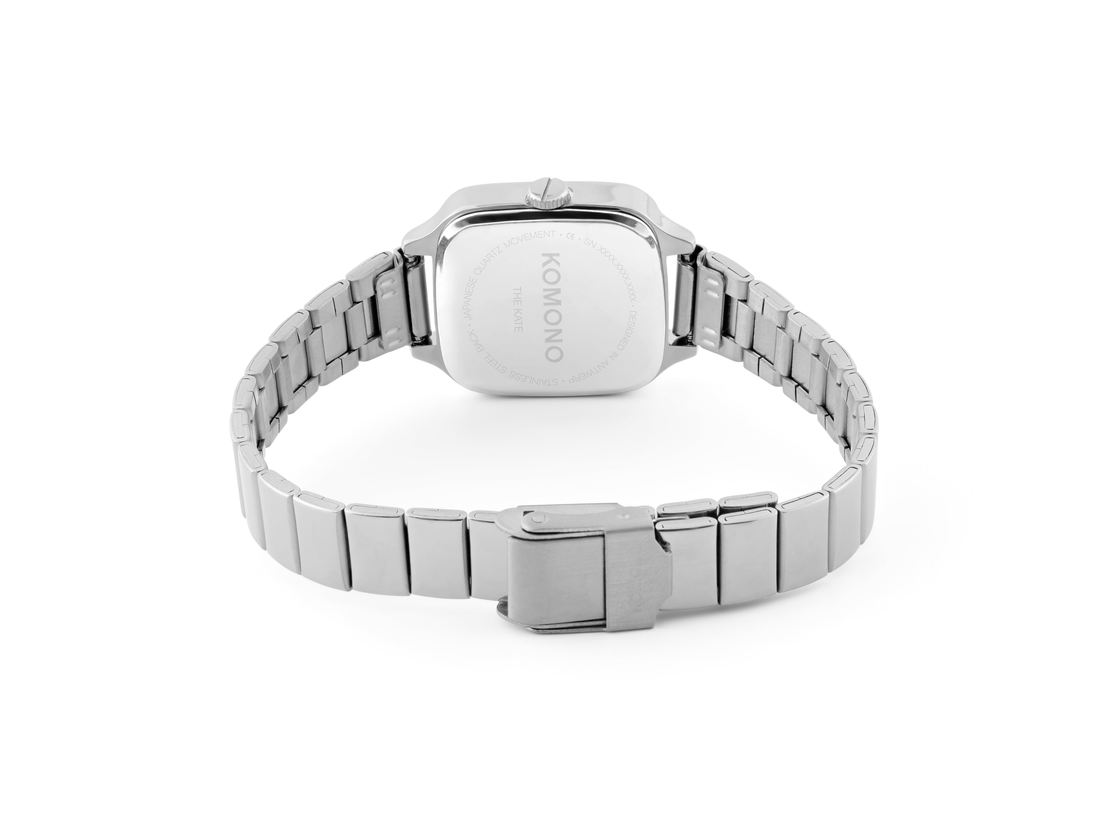 komono-kate-flower-trak-silver-blue-cloud-montre image 3