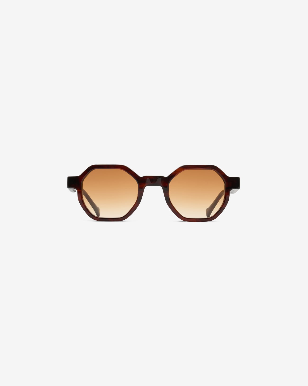 le-petit-lunetier-dustin-caille-fonc-e-lunettes-de-soleil-hexagonales-en-ac-tate image 1