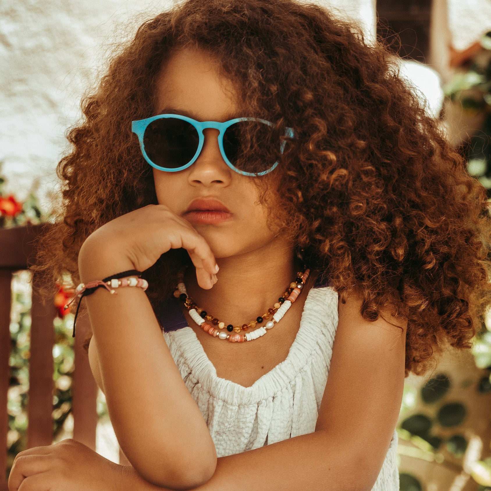 le-petit-lunetier-naor-a-lunettes-de-soleil-enfant-1-3-ans-bleu-azur-verres-cat- image 2