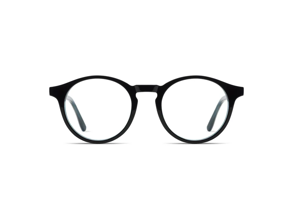 komono-archie-blue-night-lunettes-de-vue-rondes-co-ac-tate image 1
