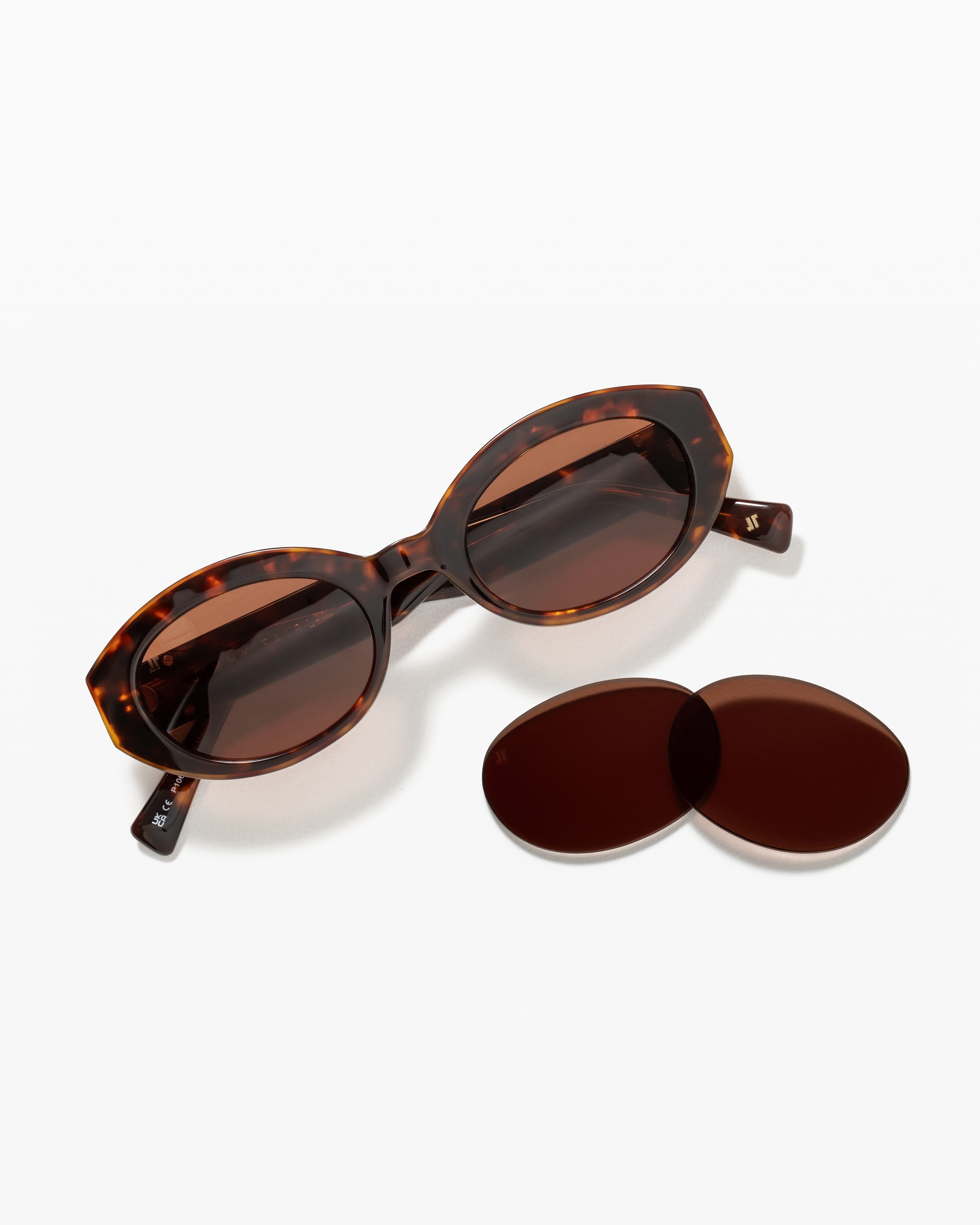 jimmy-fairly-la-mira-jf-colors-lunettes-de-soleil-ovale-caille-fonc-e image 4