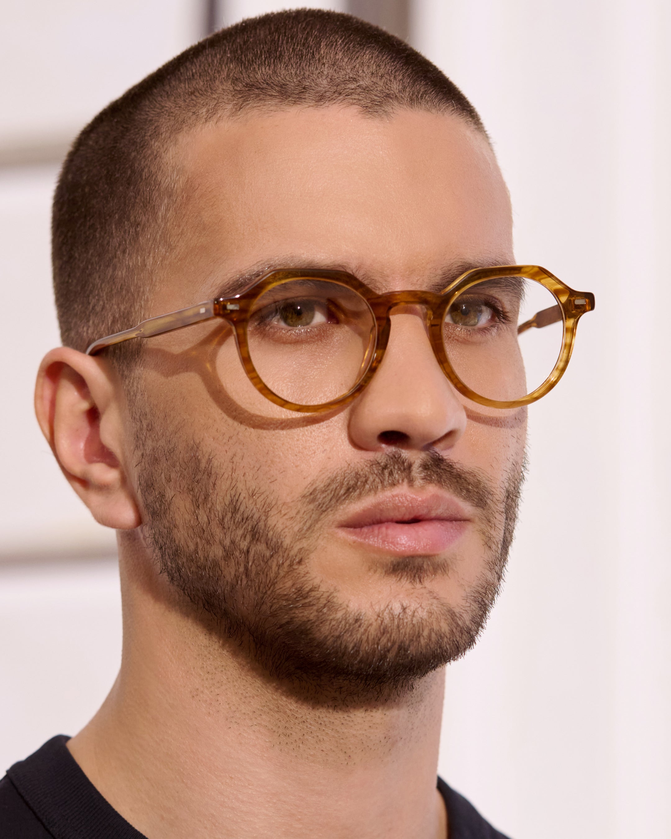 jimmy-fairly-la-coolio-lunettes-de-vue-rondes-ac-tate-marron-homme-taille-medium image 4