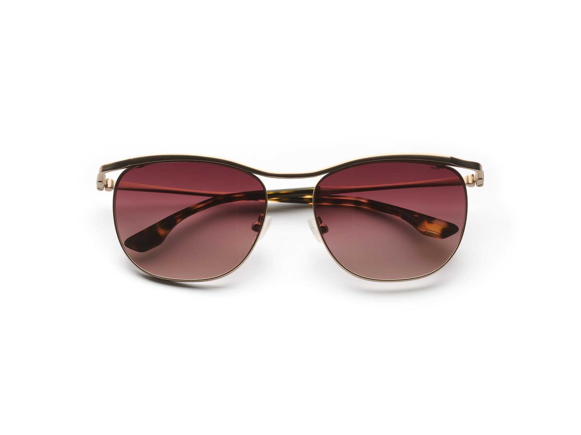 komono-rory-white-gold-matte-lunettes-de-soleil-blanches-mate image 2