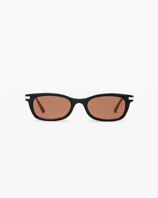 jimmy-fairly-la-isa-lunettes-de-soleil-rectangulaires-ac-tate-et-acier-inoxydabl image 1