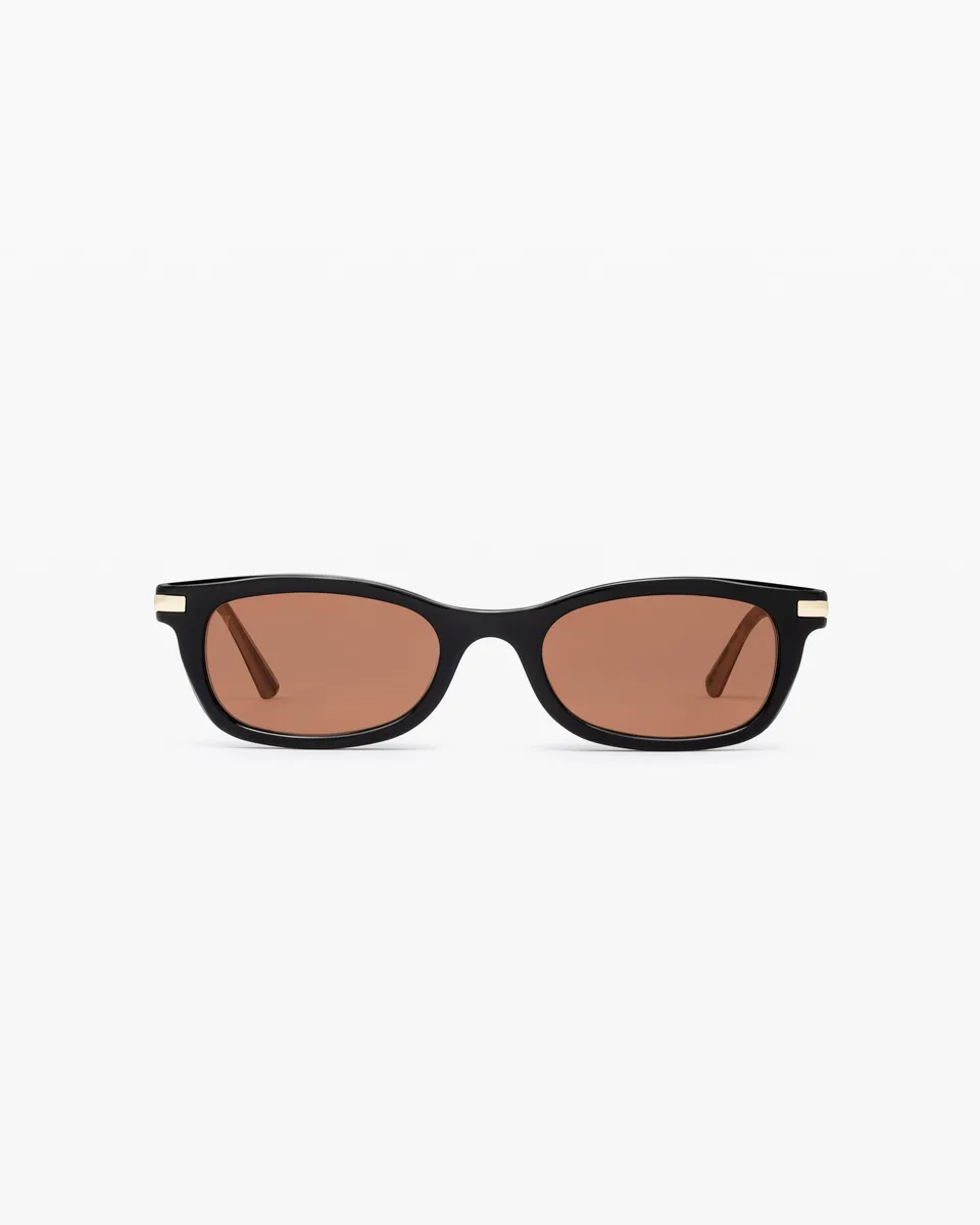 jimmy-fairly-la-isa-lunettes-de-soleil-rectangulaires-ac-tate-et-acier-inoxydabl image 1