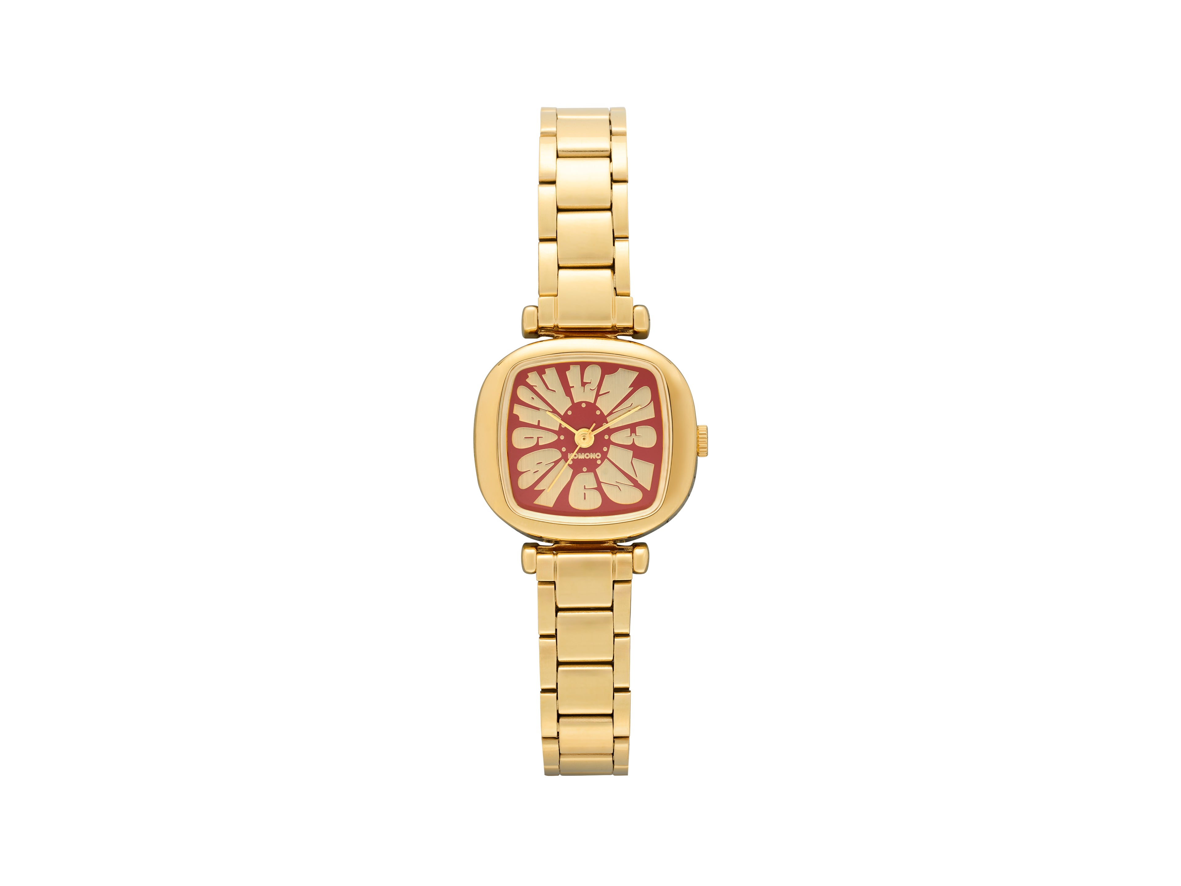 komono-moneypenny-flower-tire-gold-bordeaux image 1