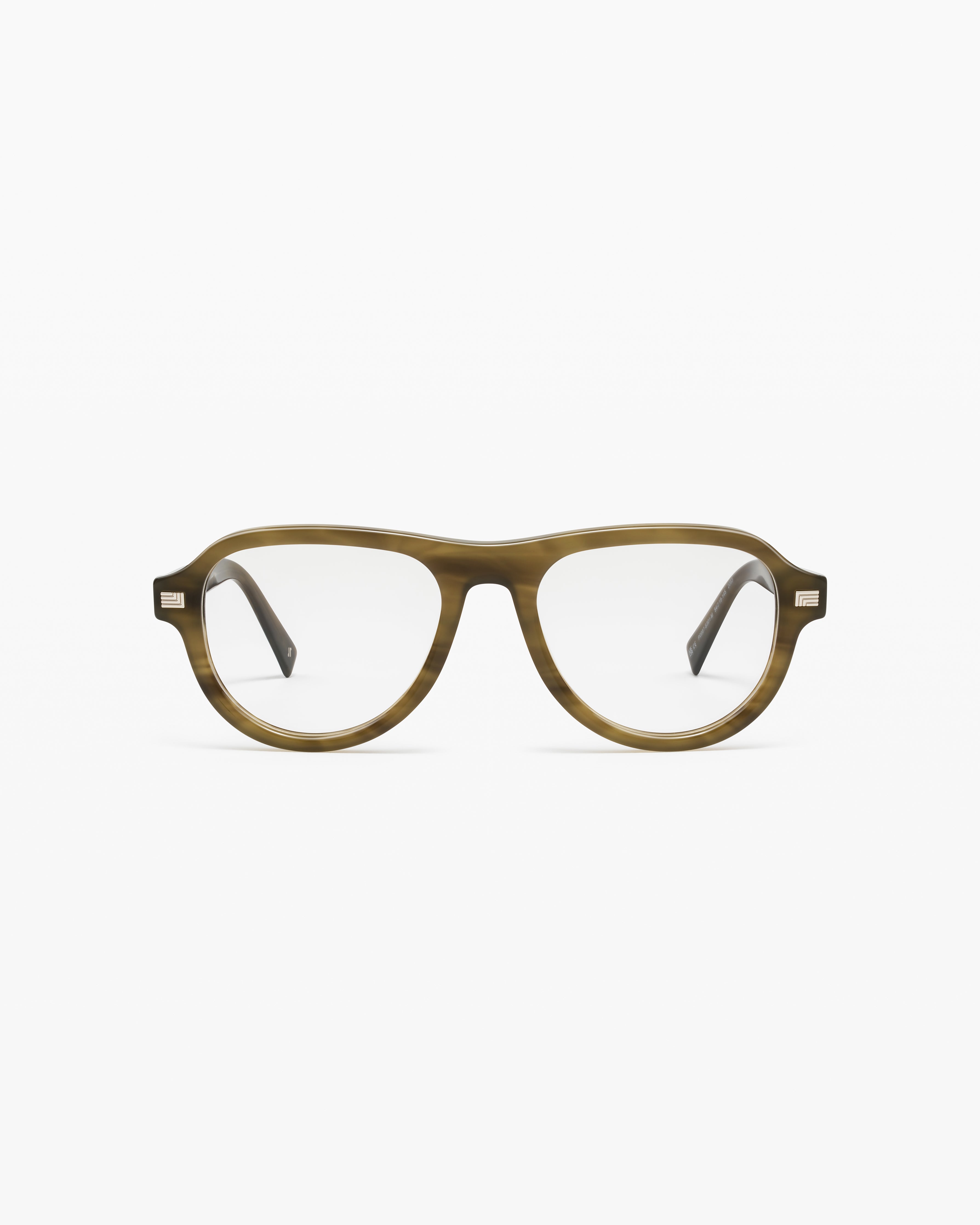 jimmy-fairly-la-sao-lunettes-de-vue-aviateur-vert-medium-homme image 1