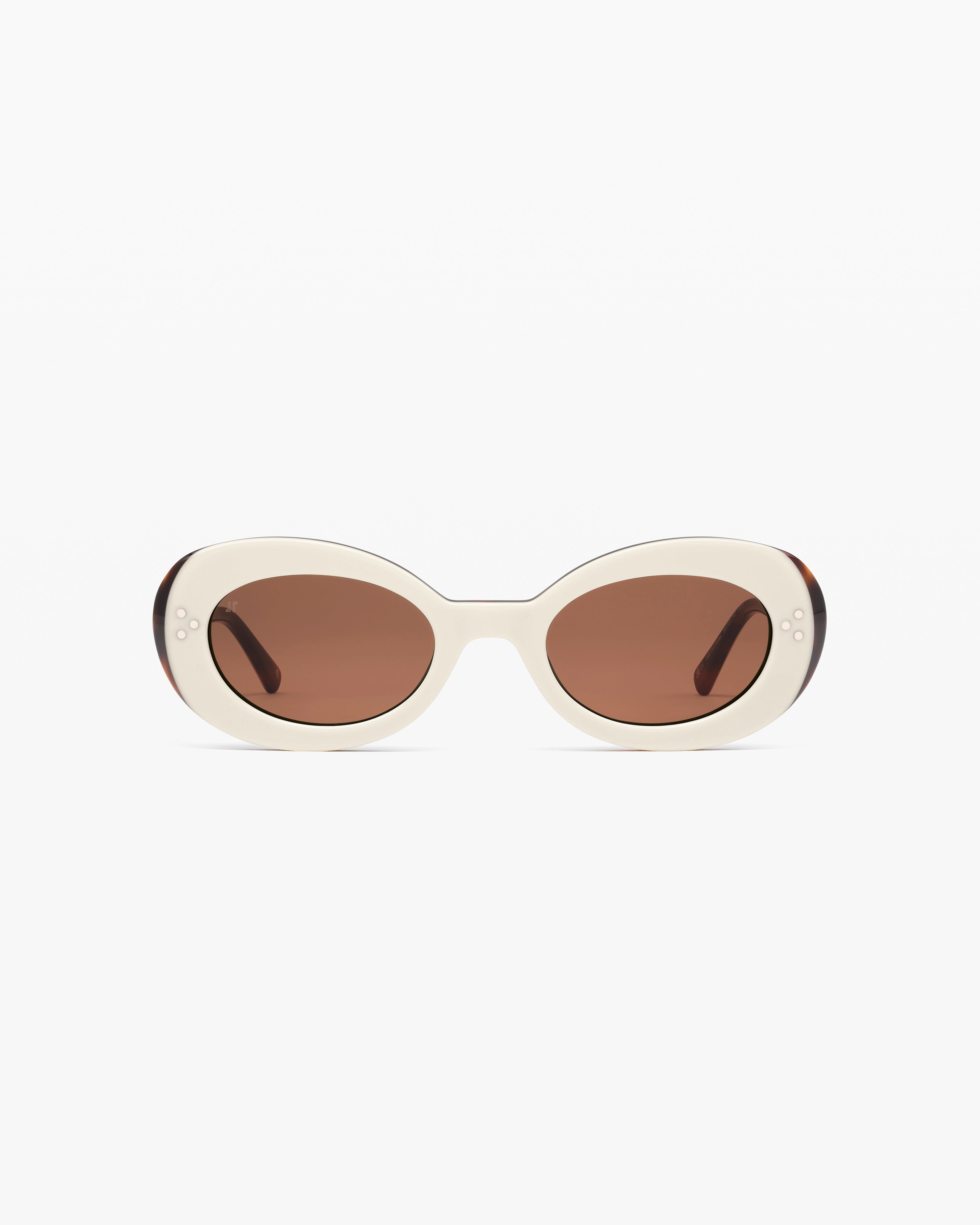 jimmy-fairly-la-berry-lunettes-de-soleil-ovales-en-ac-tate-cr-me-femme-taille-me image 1