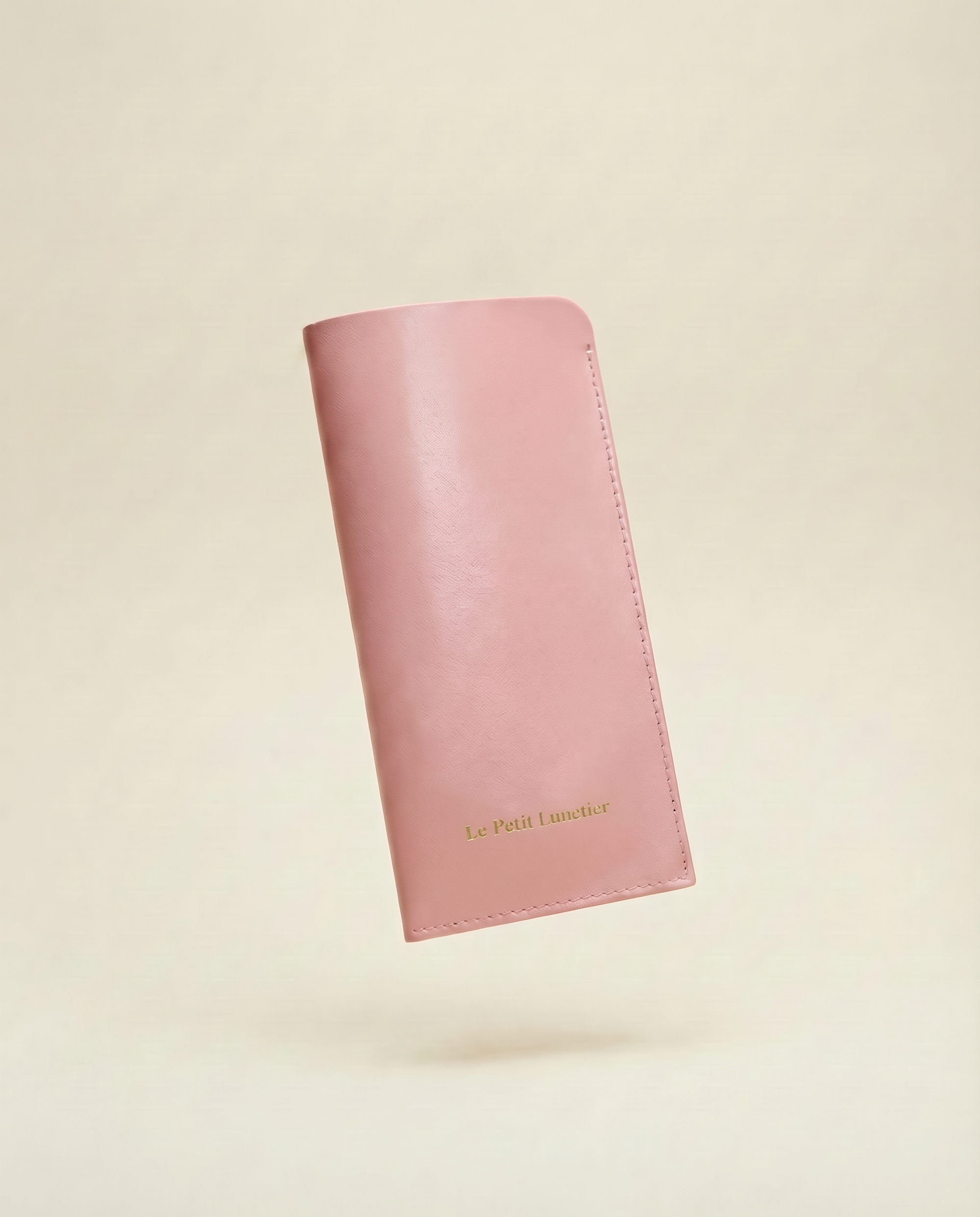 le-petit-lunetier-pochette-rose-en-cuir-tui-souple-lunettes image 3