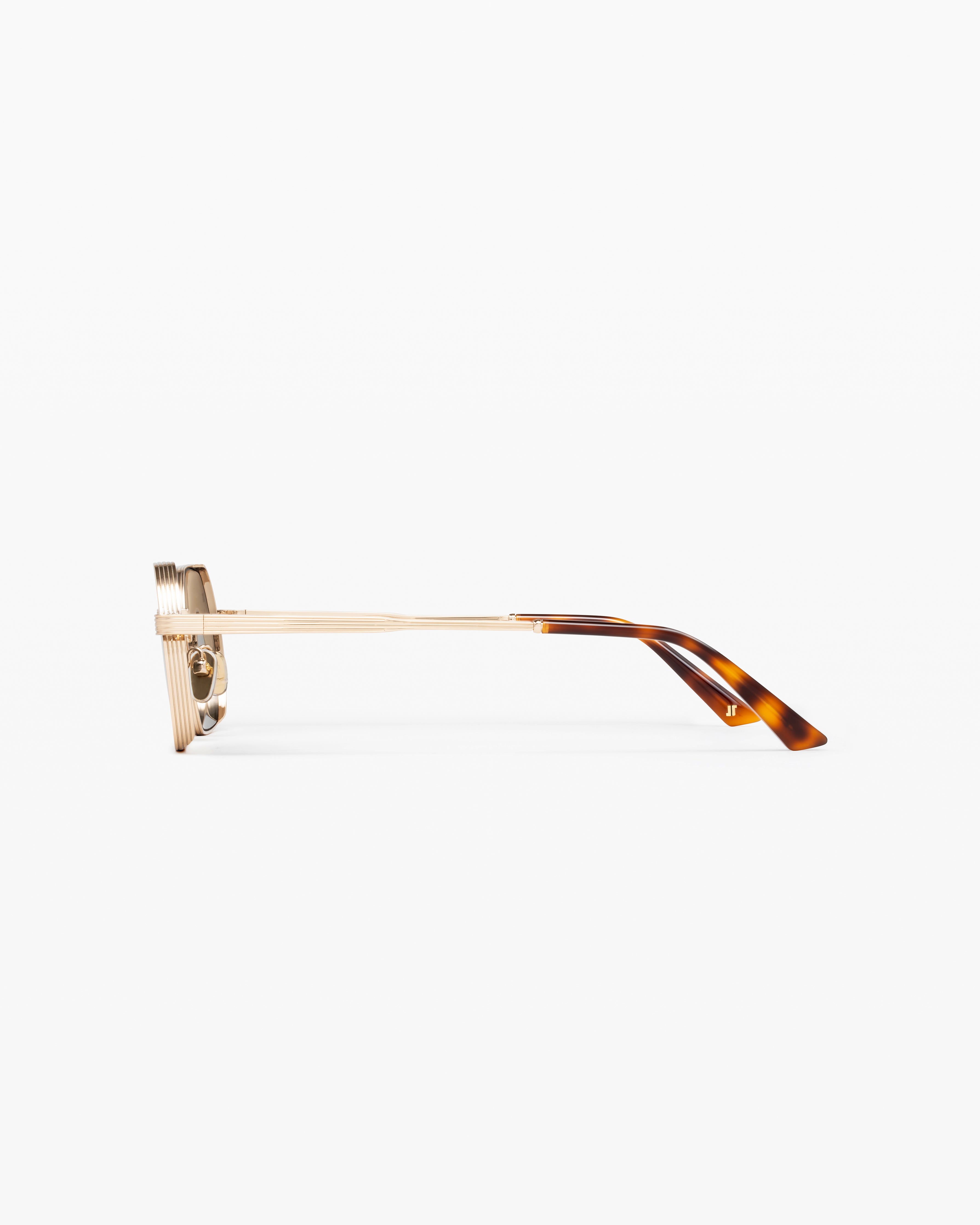 jimmy-fairly-la-ben-lunettes-de-soleil-rectangulaires-en-acier-inoxydable-dor-ca image 2