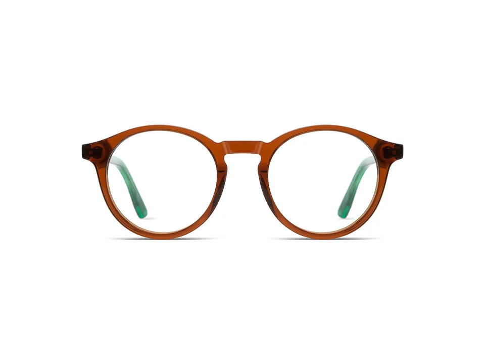 komono-archie-slims-lunettes-de-vue-mocha-olive image 1