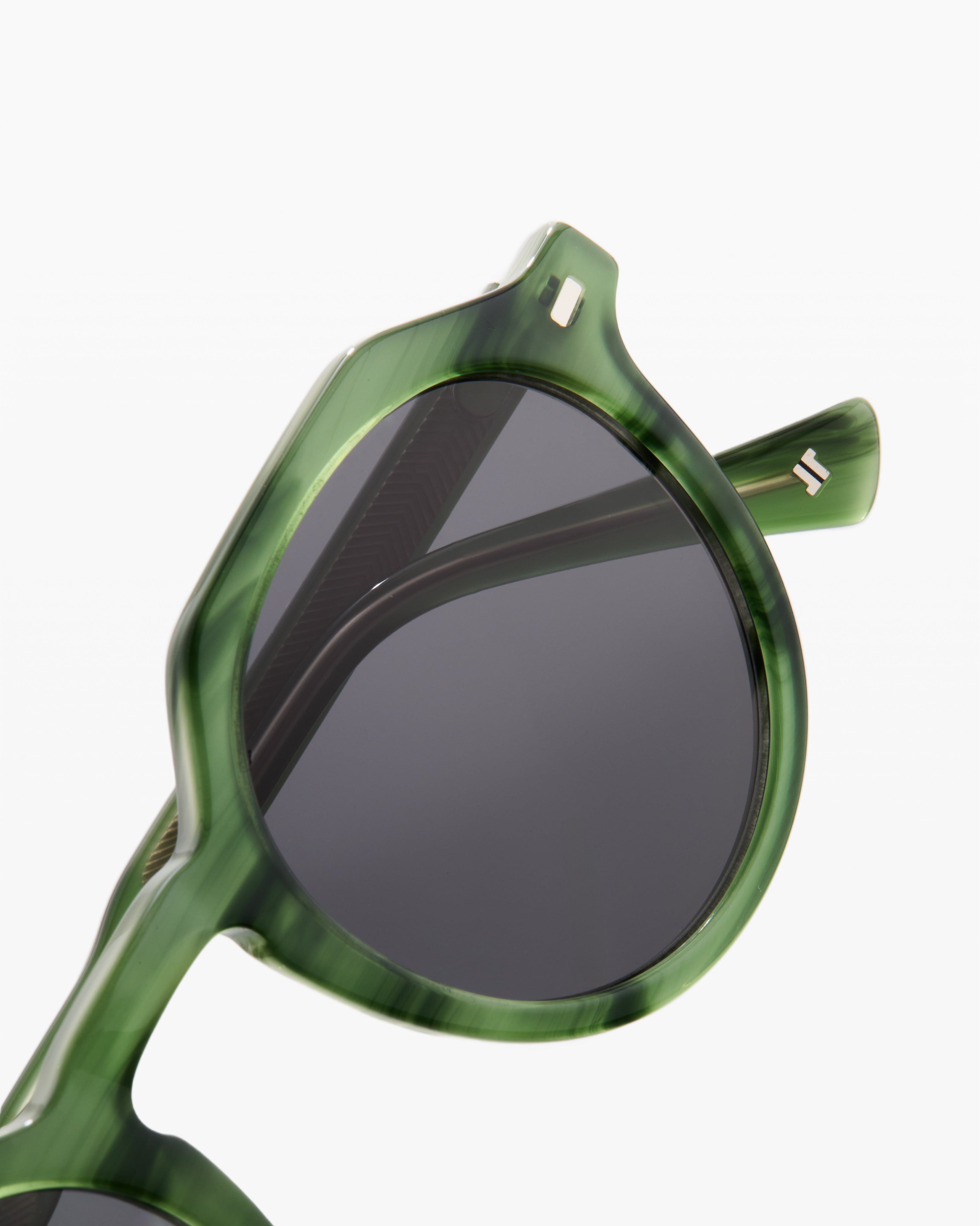 jimmy-fairly-la-coolio-icons-lunettes-de-soleil-rondes-homme-ac-tate-vert image 2