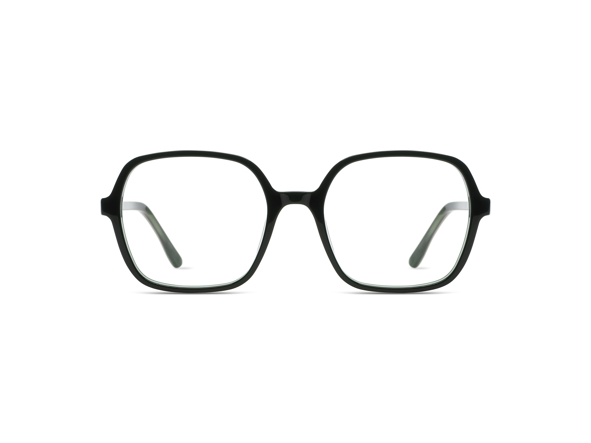 komono-petra-green-forest-lunettes-optiques-carr-es-oversize-en-co-ac-tate image 1
