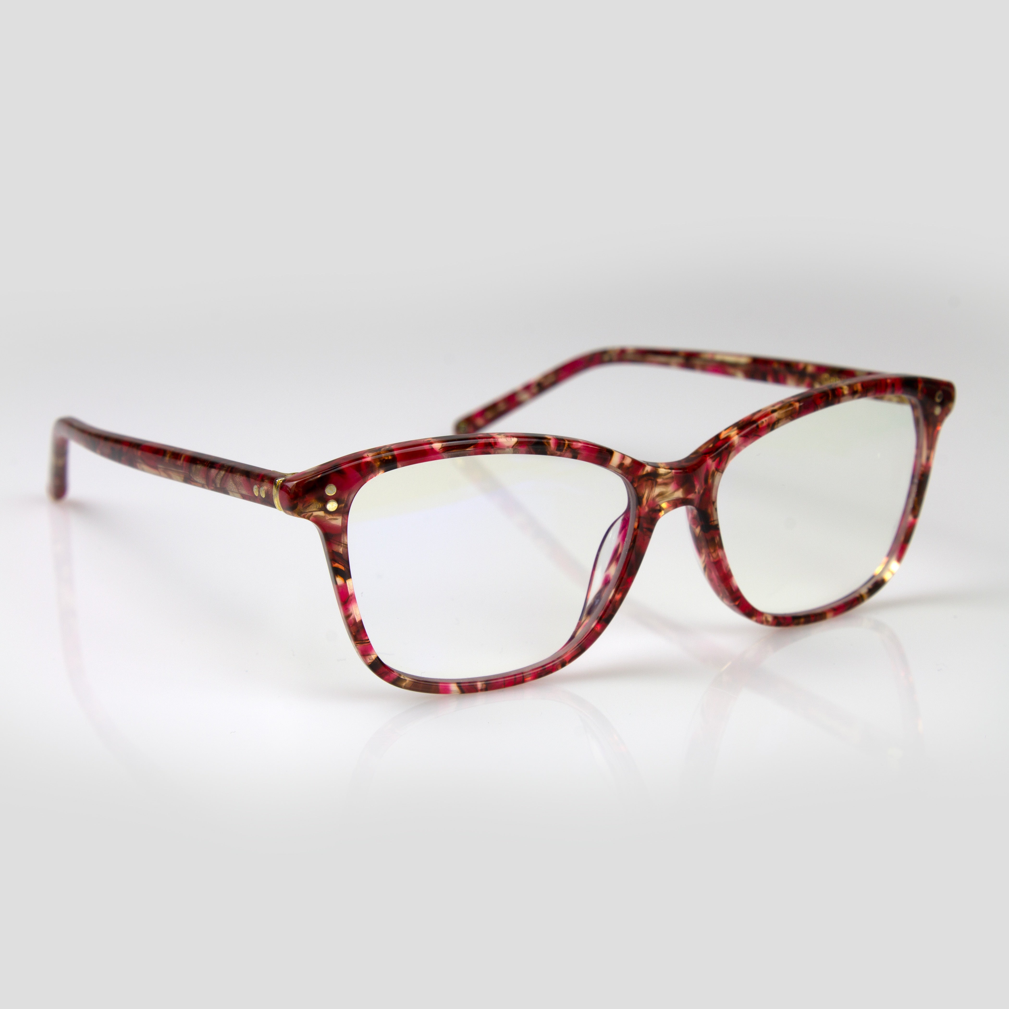 le-petit-lunetier-gabrielle-s-rubis-lumi-re-bleue-lunettes-de-vue-rectangulaires image 3