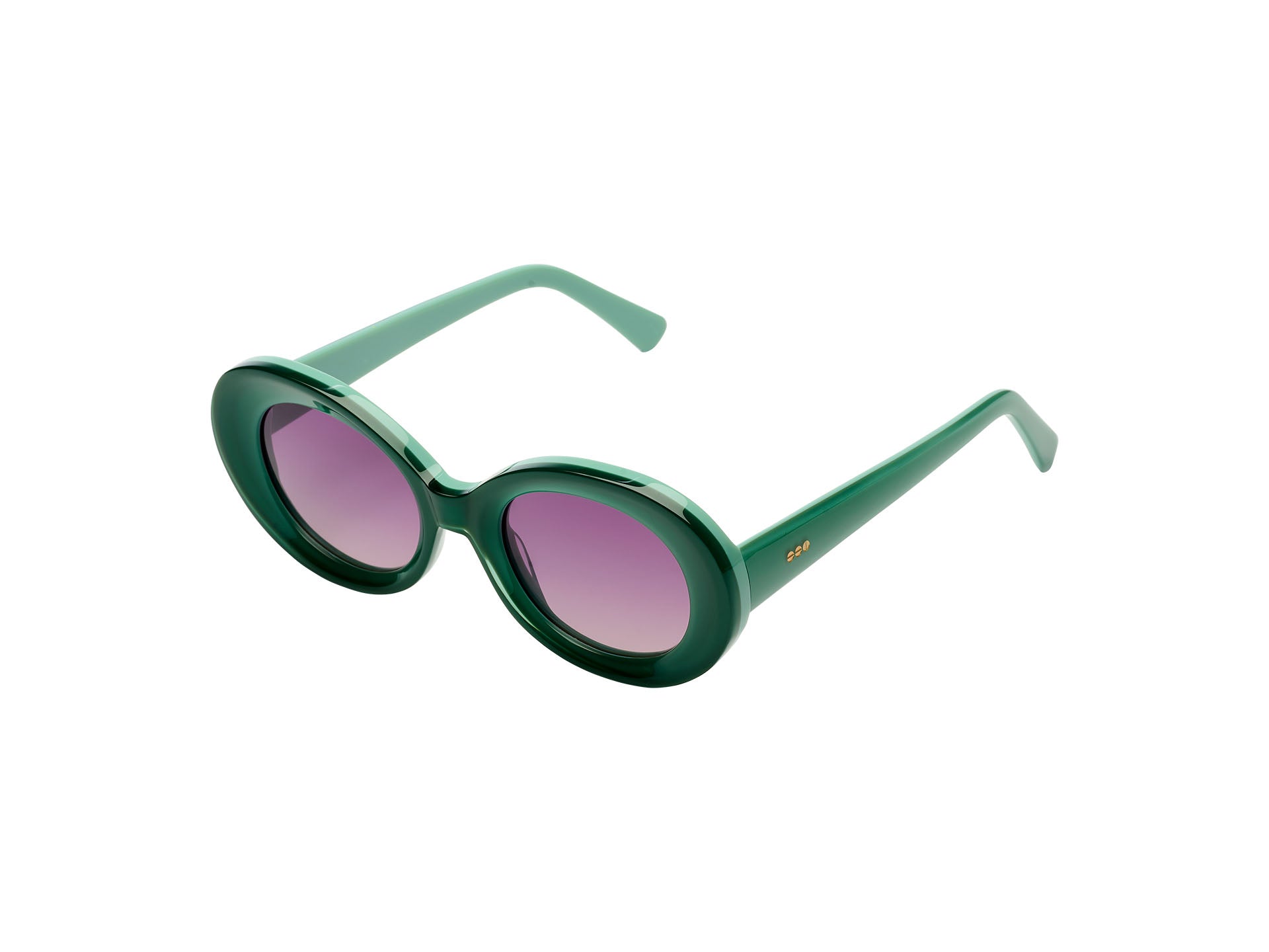 komono-n-aqua-lunettes-de-soleil-blanches-verres-d-grad-s-violets image 3