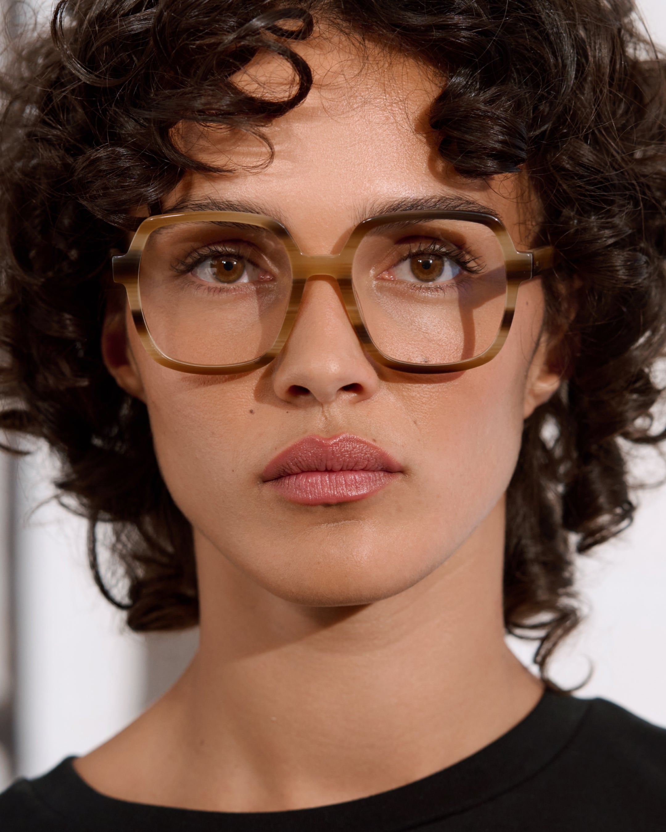 jimmy-fairly-la-lou-s-lunettes-de-vue-rectangulaires-oversize-caille-pour-femme image 2