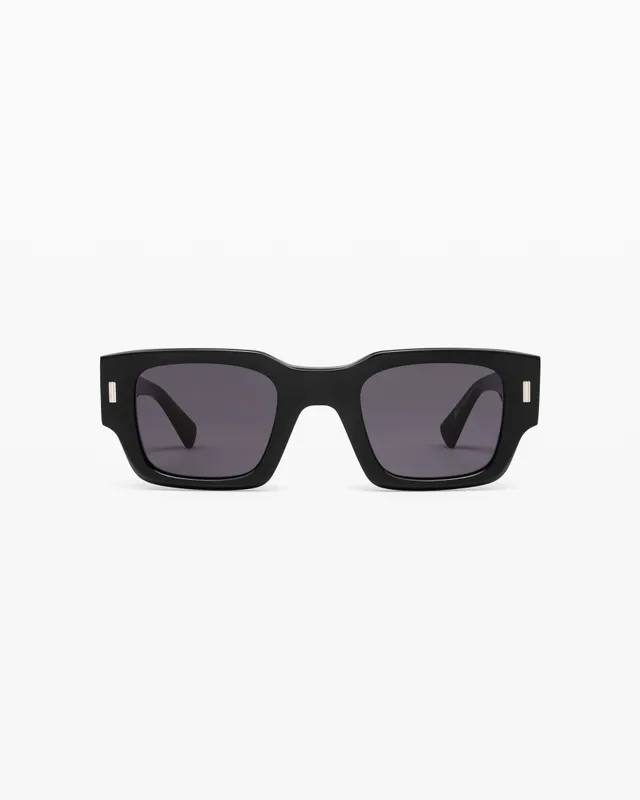 jimmy-fairly-la-spot-lunettes-de-soleil-carr-es-noires-en-ac-tate-taille-m-homme image 1