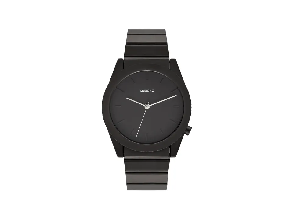 komono-ray-solid-black-montre-adulte image 1