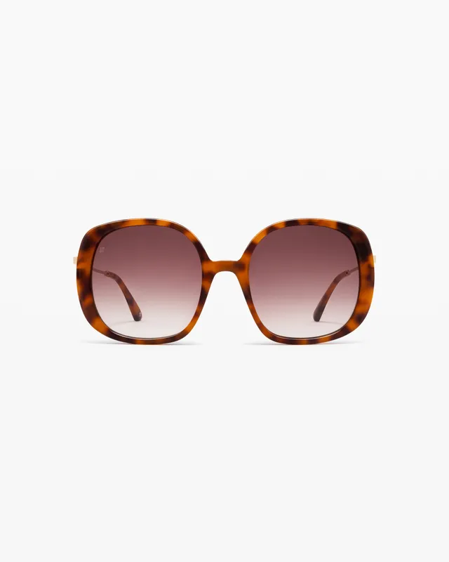 jimmy-fairly-la-marilu-lunettes-de-soleil-carr-es-oversize-caille-femme image 1