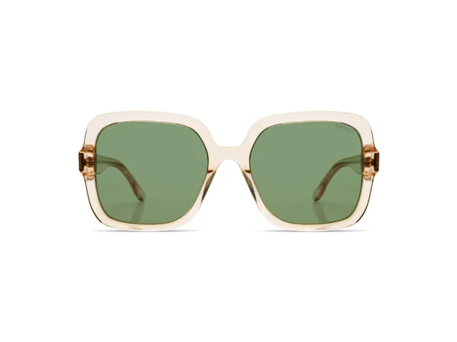 komono-miley-champagne-rose-gold-matte-lunettes-de-soleil-polaris-es-oversize image 1