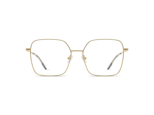 komono-audrey-gold-monture-optique-oversize-carr-e-en-acier-inoxydable image 1