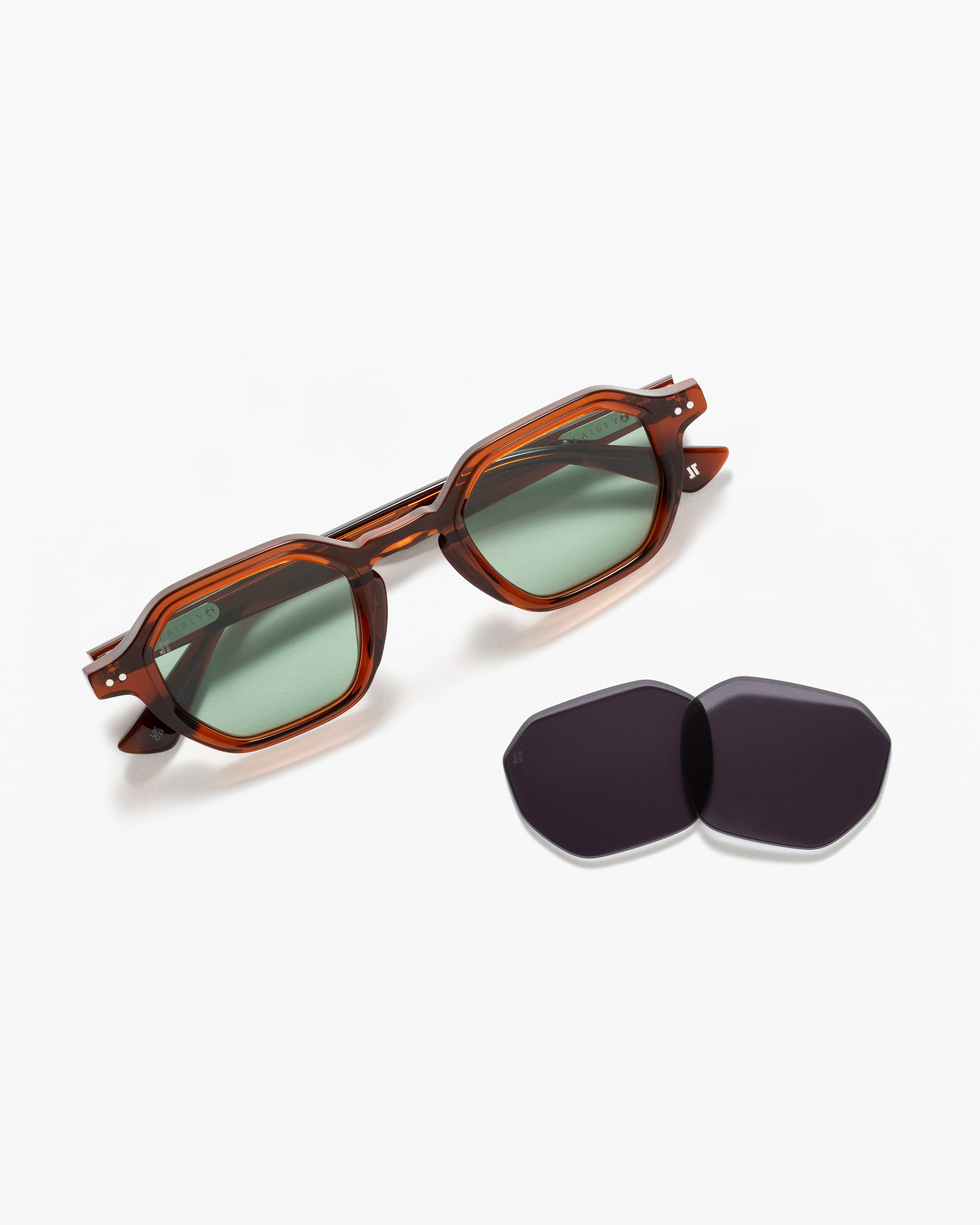 jimmy-fairly-la-pepper-lunettes-de-soleil-homme-hexagonales-marron-verres-color- image 4