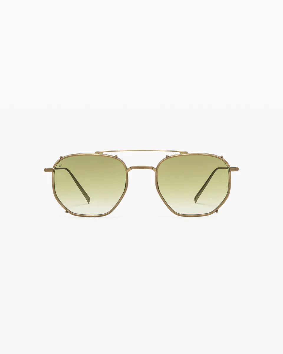 jimmy-fairly-la-porto-lunettes-de-soleil-aviateur-titane-dor-homme-taille-m image 1