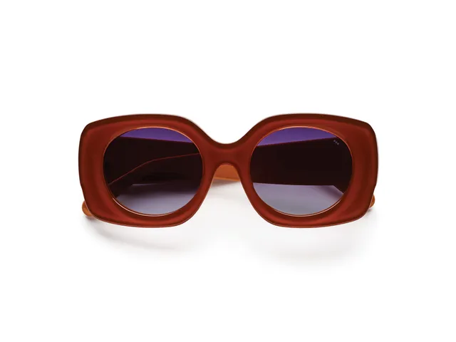 komono-mariah-amber-lunettes-de-soleil-rondes-ac-tate image 1