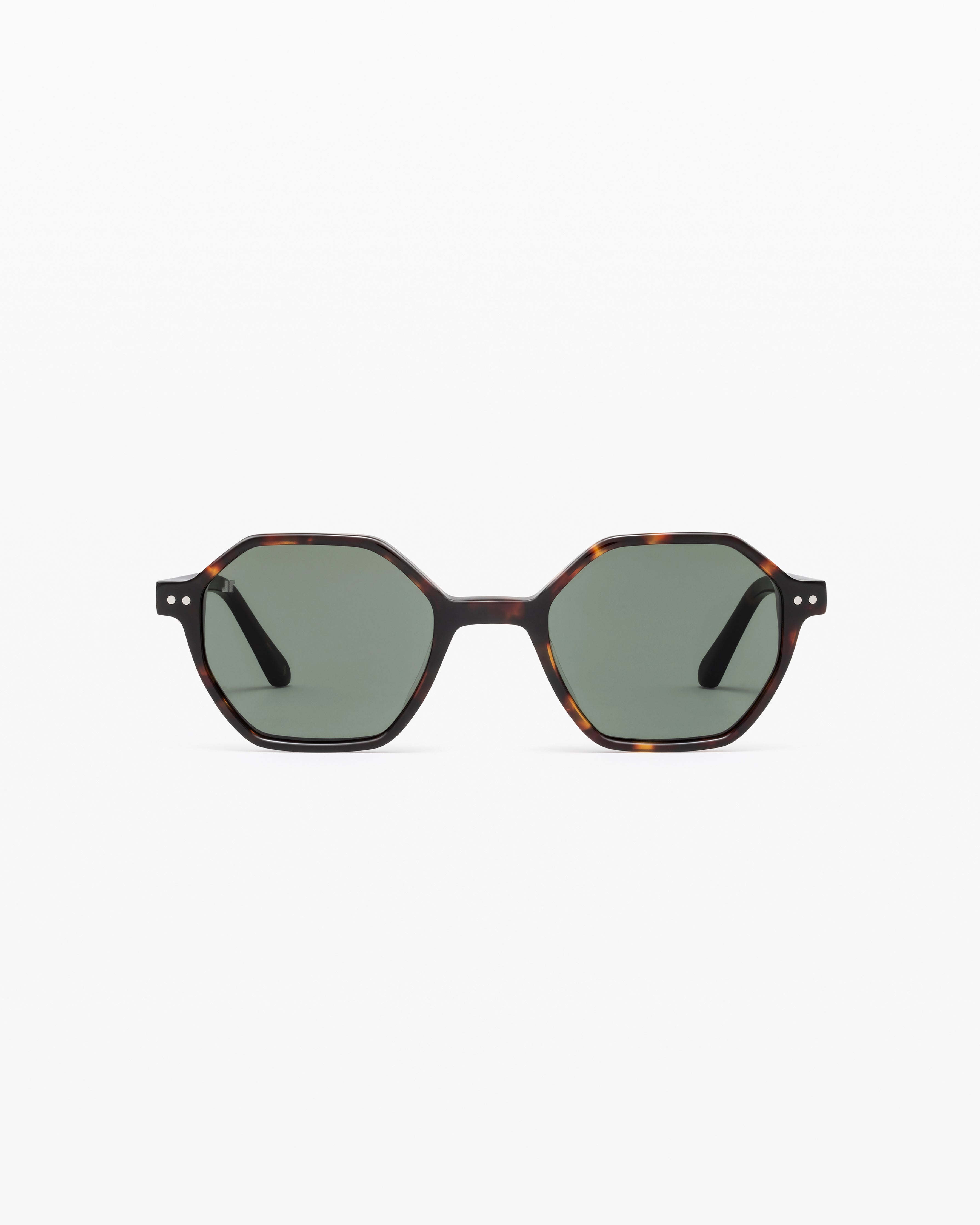 jimmy-fairly-la-mini-aziel-s-lunettes-de-soleil-enfant-hexagonales-dark-tortoise image 1