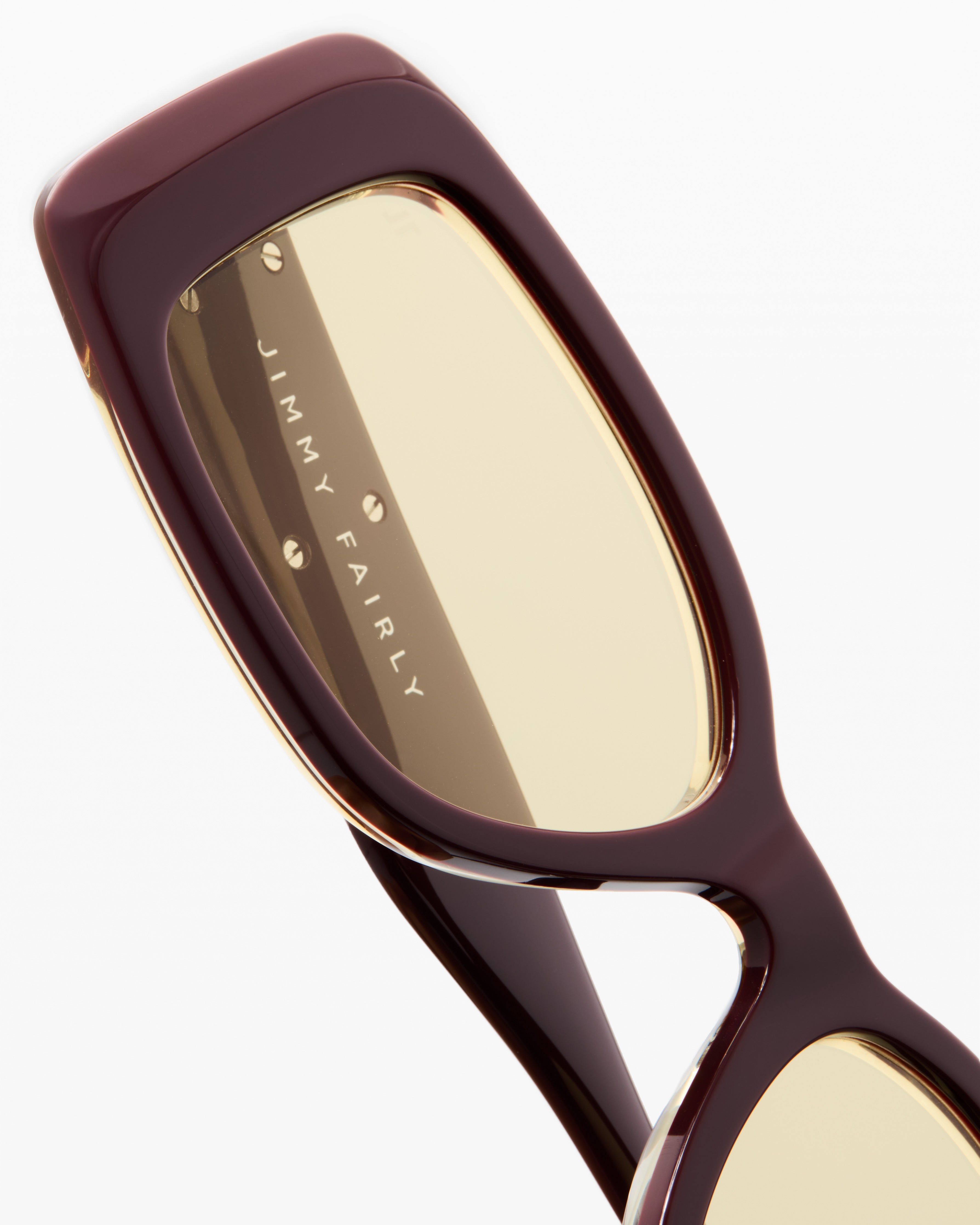 jimmy-fairly-la-olva-lunettes-de-soleil-rectangulaires-en-ac-tate-bordeaux-verre image 4