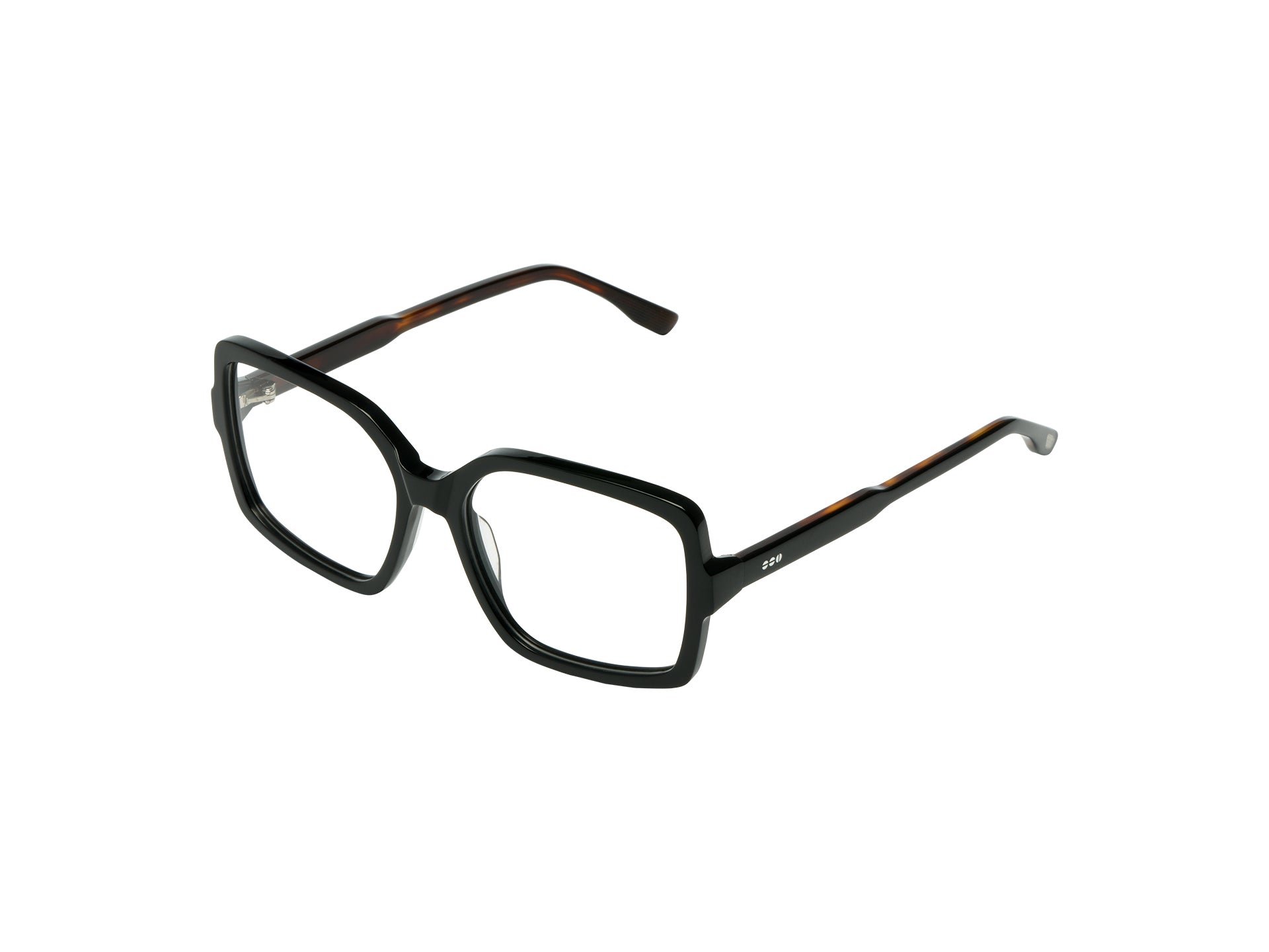 komono-alma-black-havana-lunettes-de-vue-bicolore-noir-et-caille-collection-opti image 2