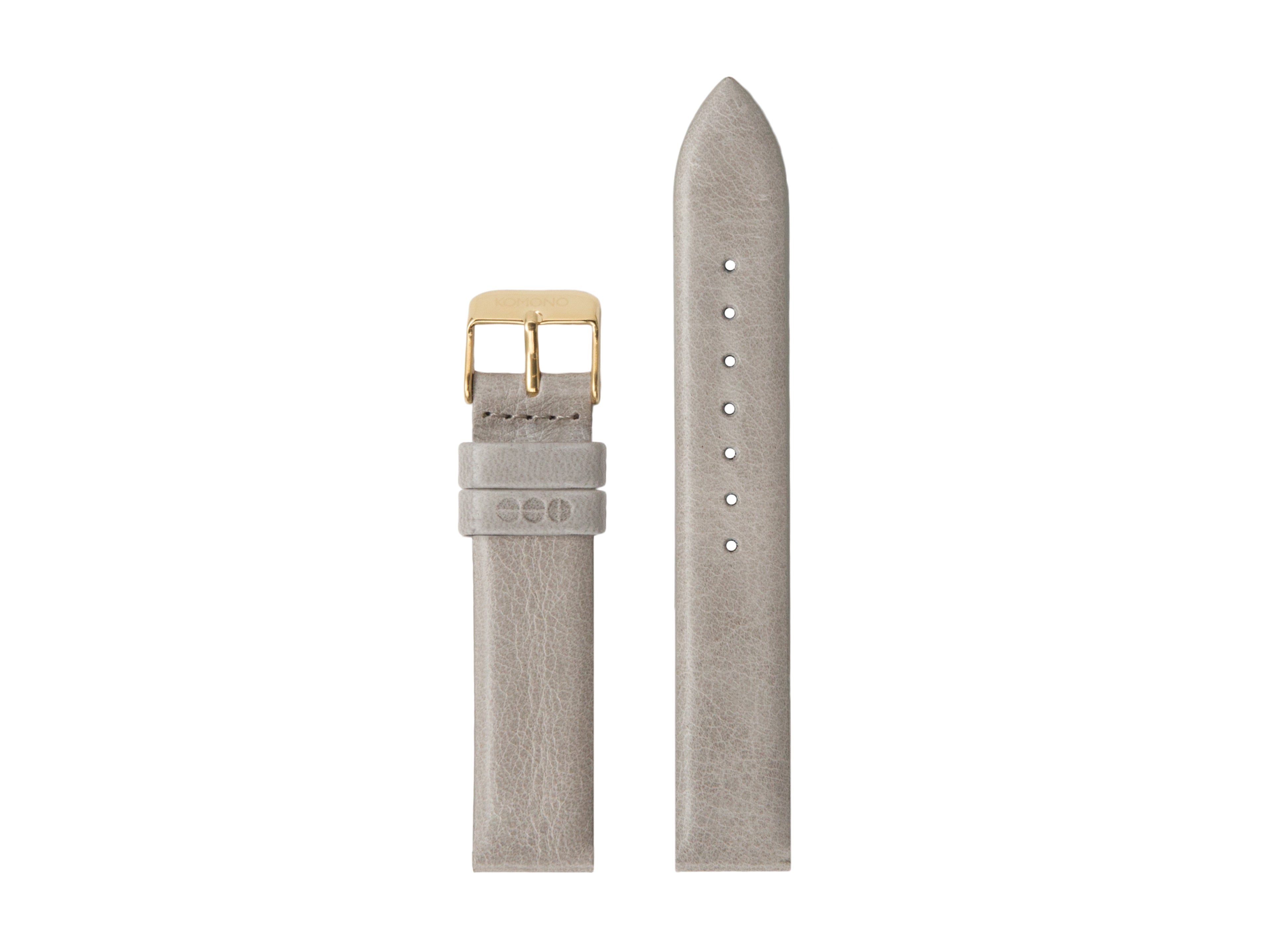 komono-strap-16-bracelet-de-montre-grey-gold image 1