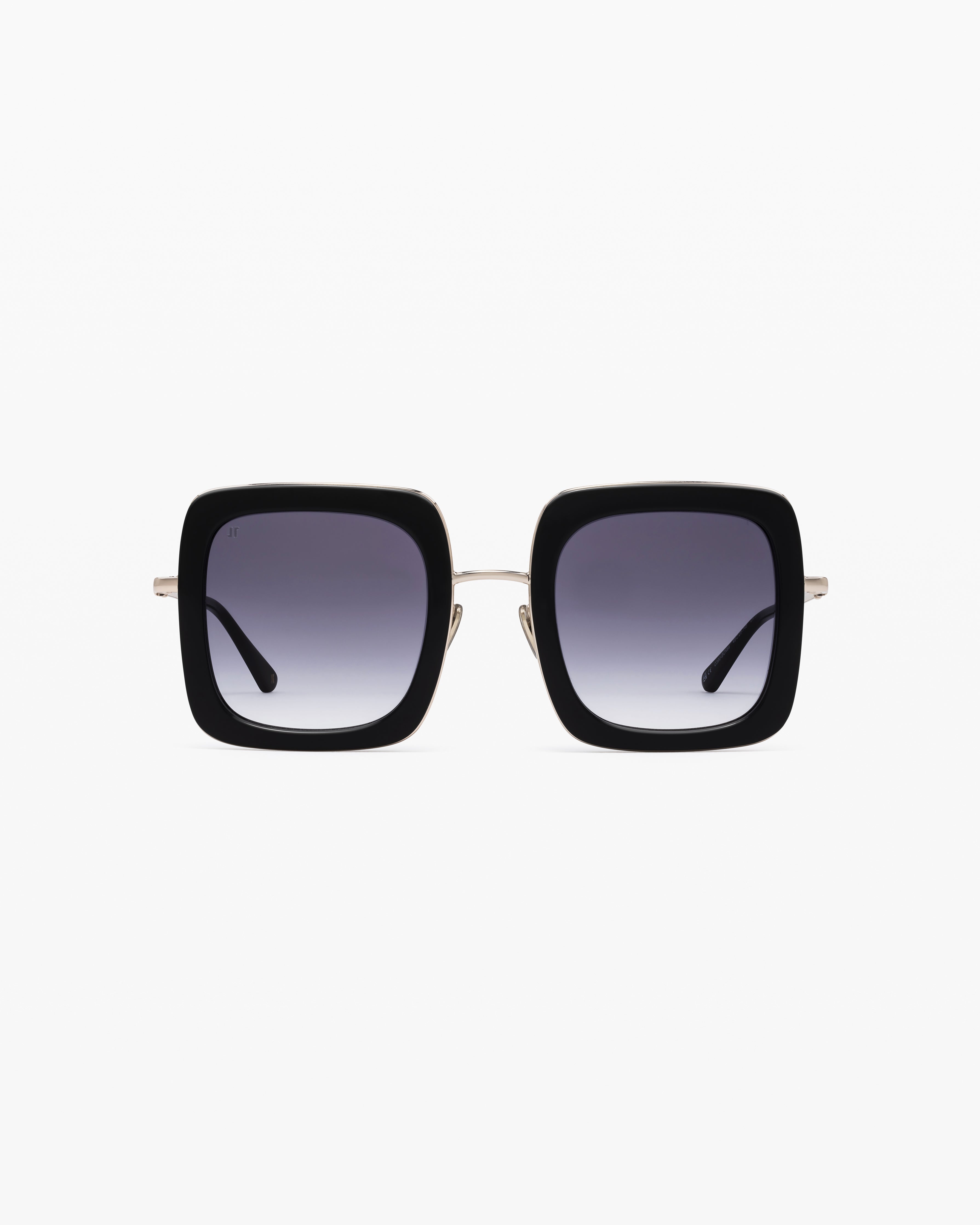 jimmy-fairly-la-bruna-lunettes-de-soleil-carr-es-oversize-noires-femme image 1
