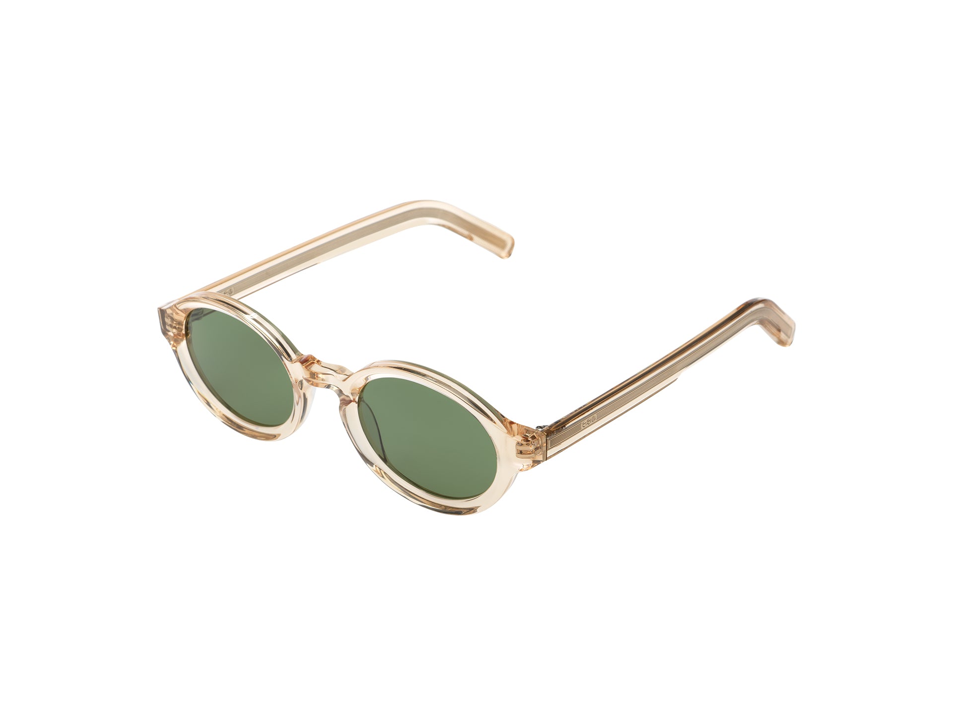 komono-jace-champagne-lunettes-de-soleil-ovales-en-ac-tate-verres-polaris-s-tail image 3