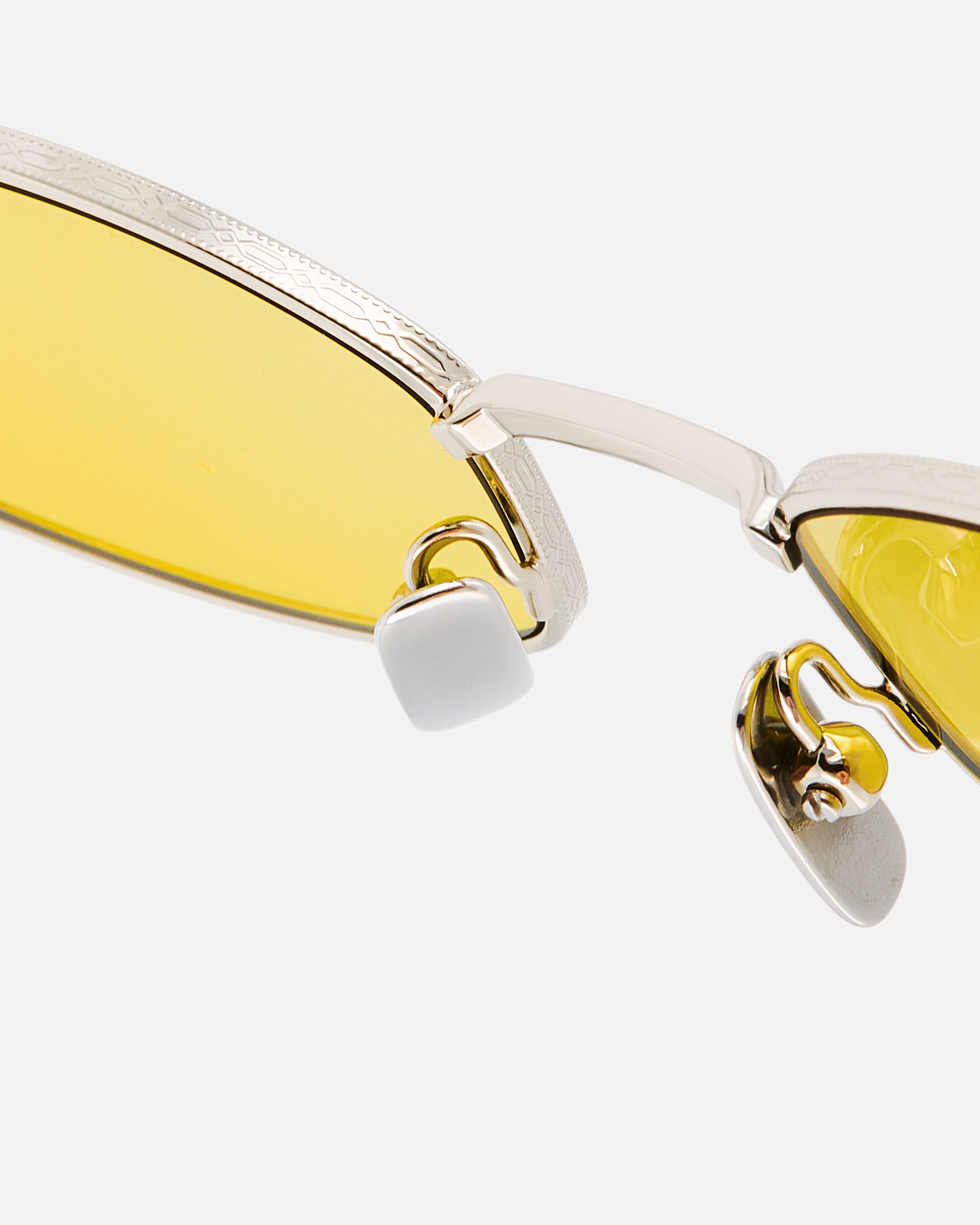 jimmy-fairly-la-thib-lunettes-de-soleil-rectangulaires-en-acier-inoxydable-argen image 4