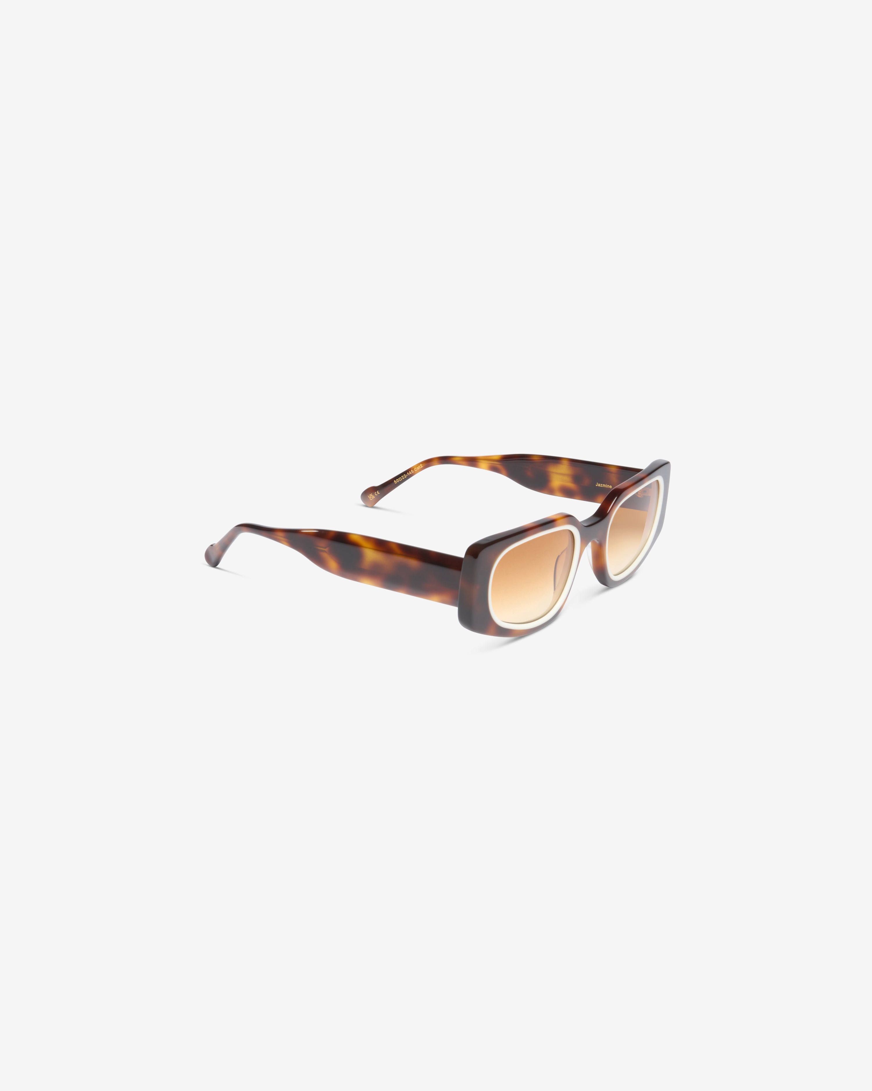 le-petit-lunetier-jazmine-caille-et-cr-me-lunettes-de-soleil-rectangulaires image 2
