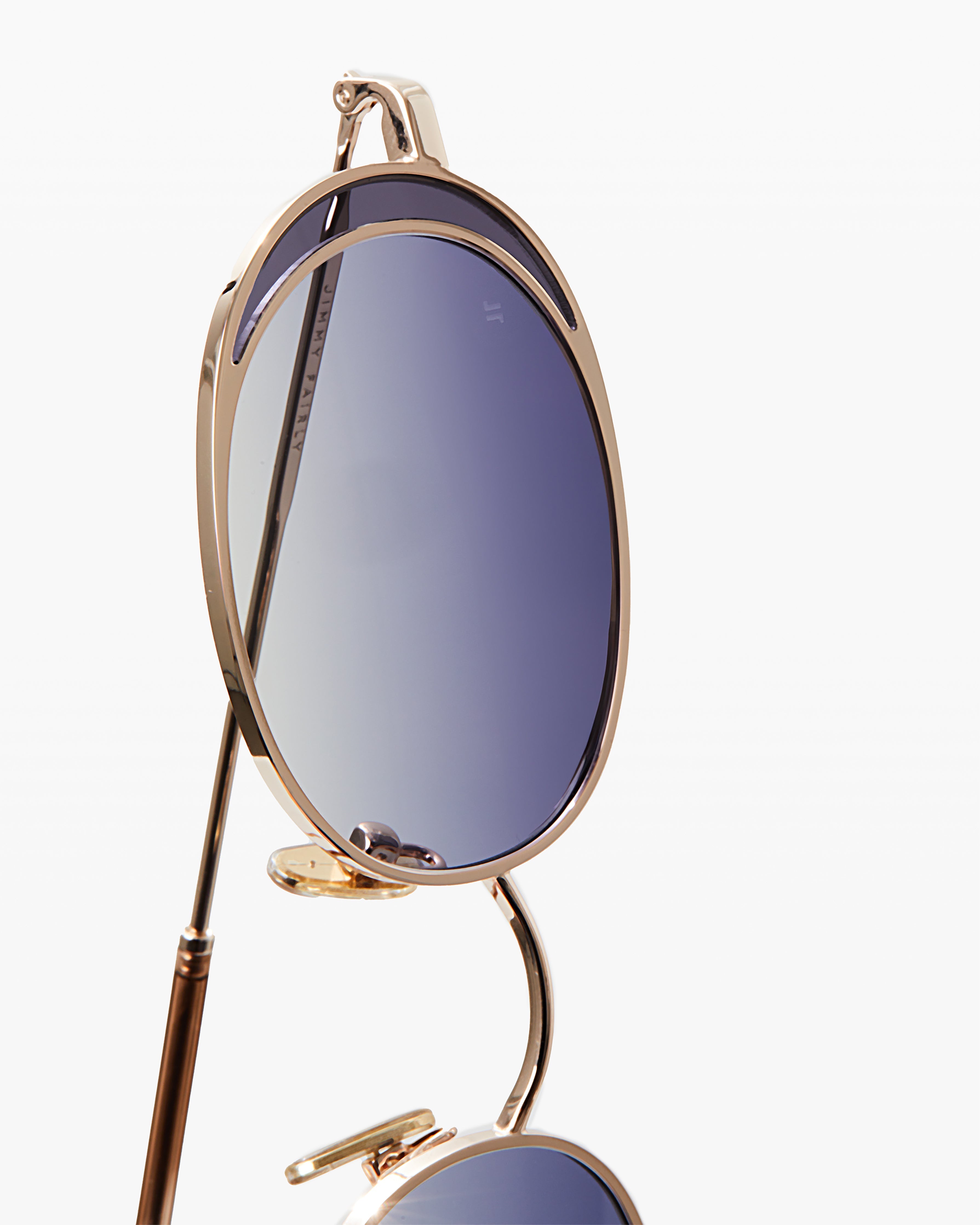 jimmy-fairly-la-graziella-lunettes-de-soleil-femme-rondes-ovales-en-acier-inoxyd image 2