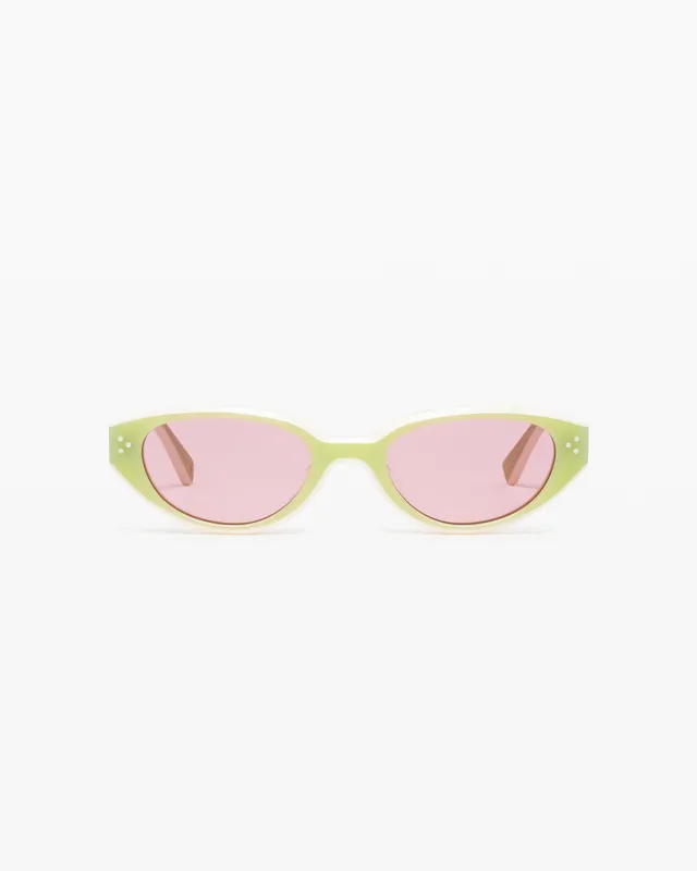 jimmy-fairly-la-banda-jf-colors-lunettes-de-soleil-papillon-vertes-medium image 1