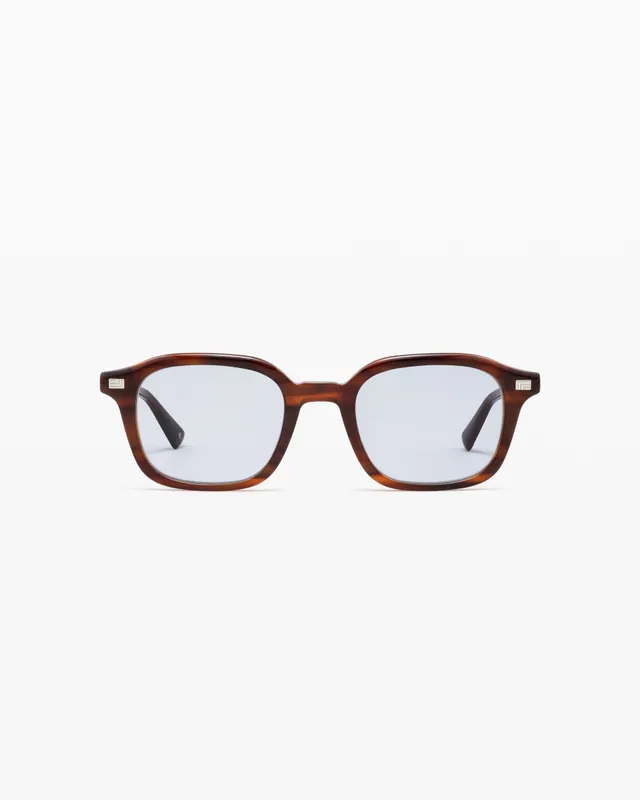 jimmy-fairly-la-laurel-lunettes-de-soleil-carr-es-marron-homme-verres-teint-s-ac image 1