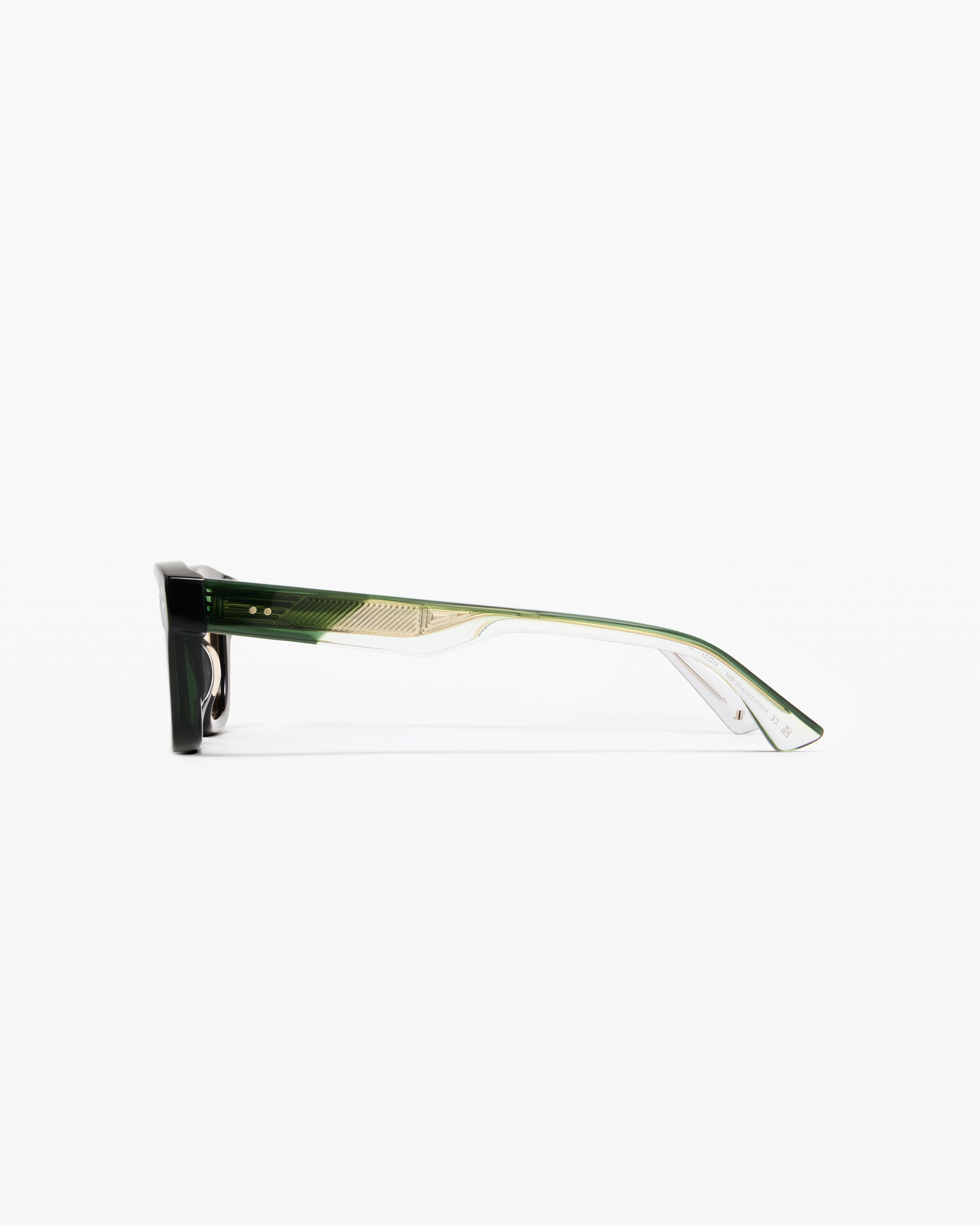 jimmy-fairly-la-manhattan-lunettes-de-vue-rectangulaires-homme-vertes image 2