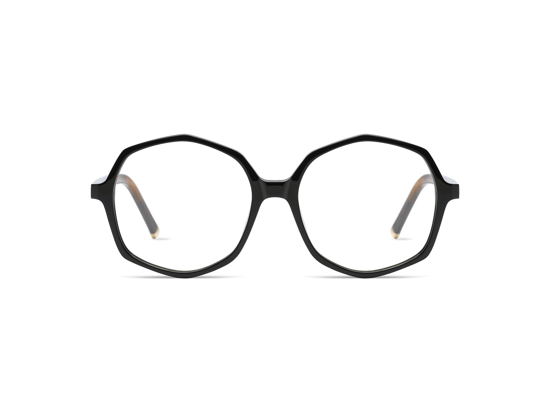 komono-sidney-black-havana-lunettes-de-vue-de-la-collection-sienna image 1