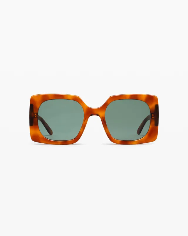 jimmy-fairly-la-playa-lunettes-de-soleil-carr-es-oversize-caille-m-femme image 1