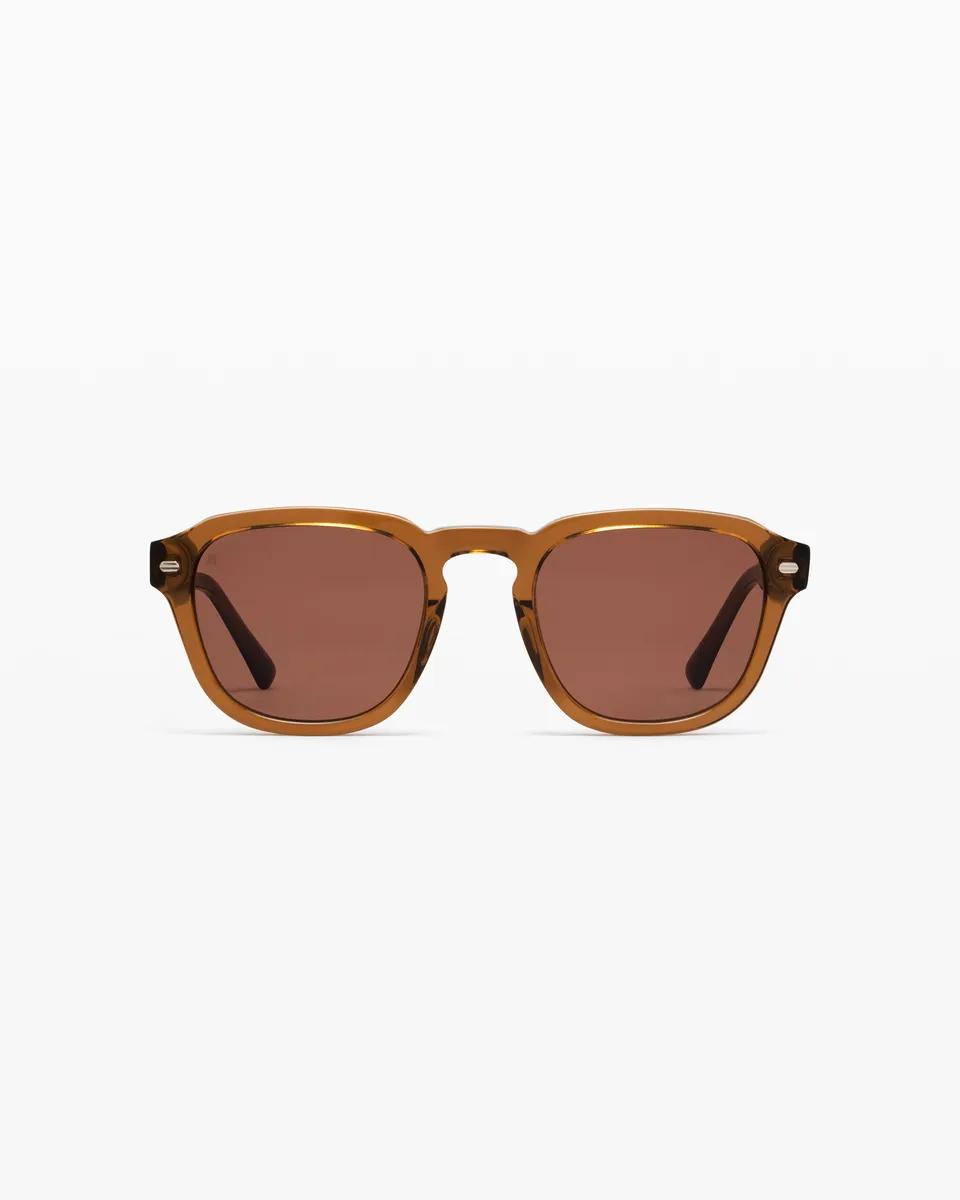 jimmy-fairly-la-headlight-lunettes-de-soleil-rectangulaires-en-ac-tate-marron-ve image 1