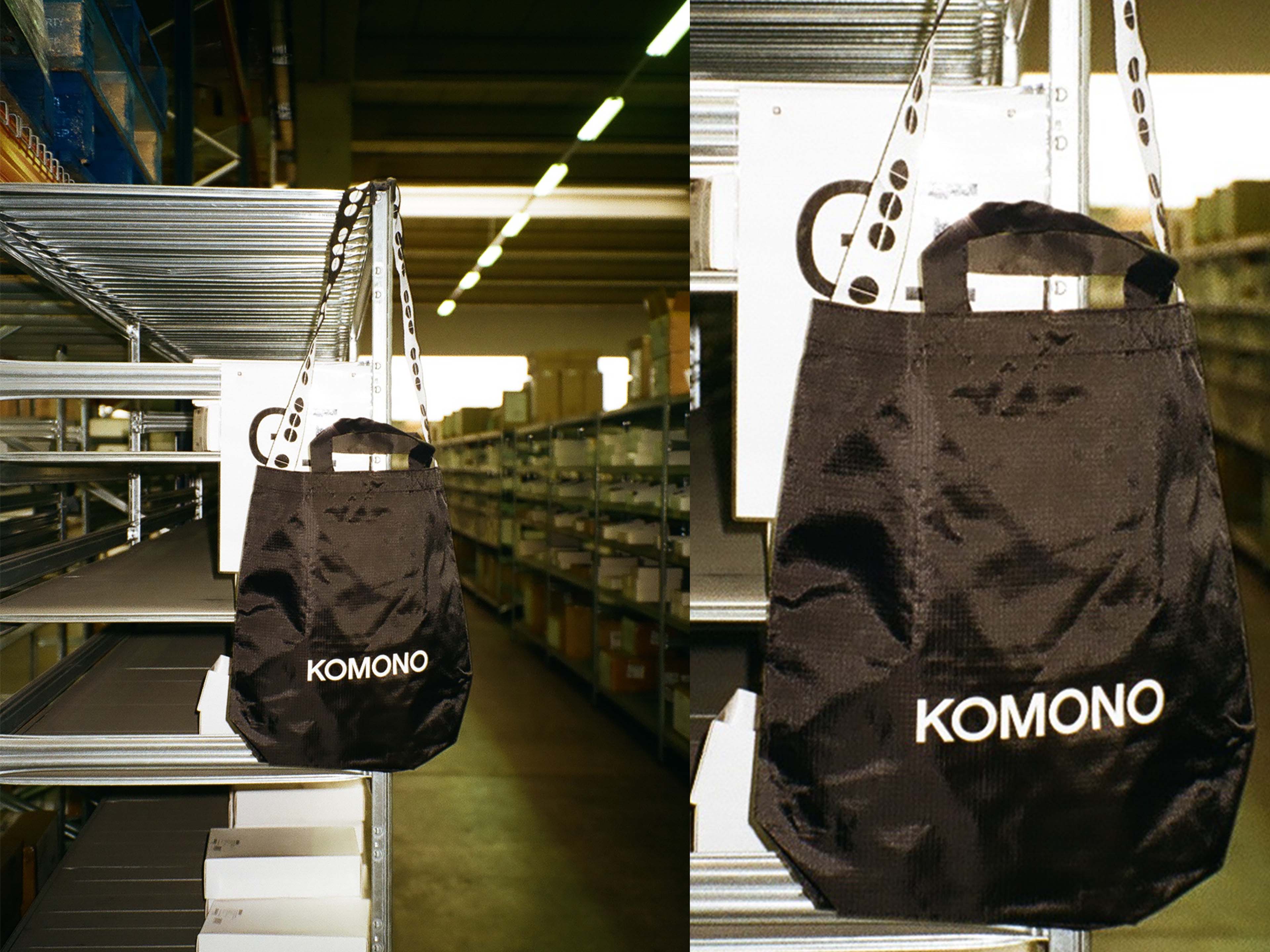 komono-sustainable-tote-bag-sac-fourre-tout-100-mat-riaux-recycl-s image 1